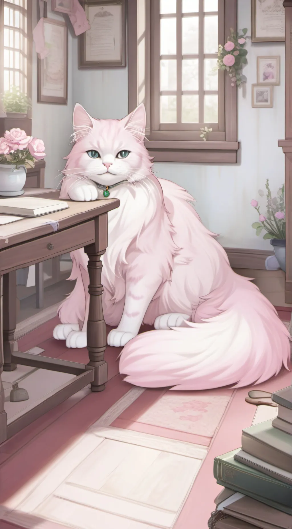 ai character: ~katty~ background