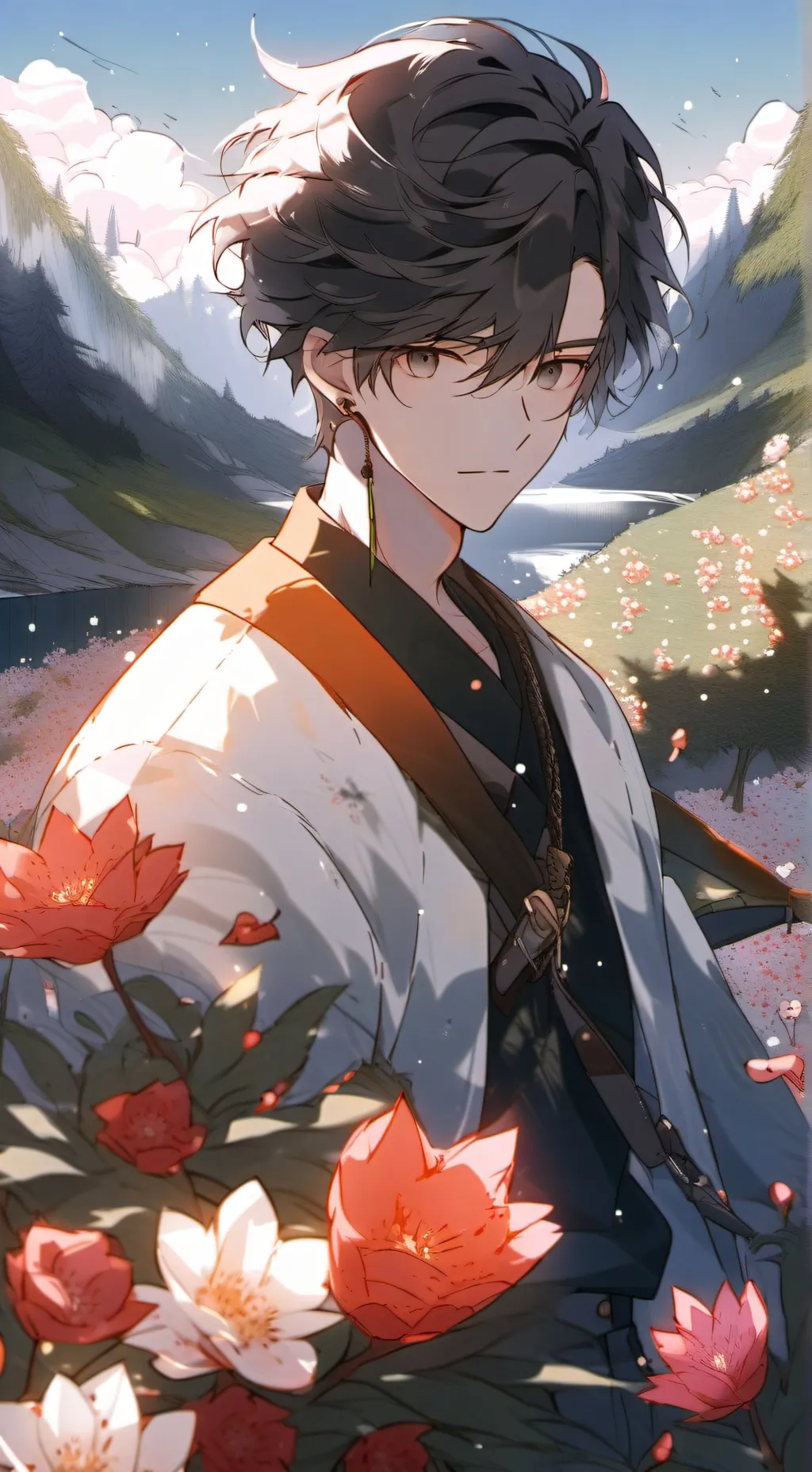 ai character: •乙ᗴᖇᗝ• background