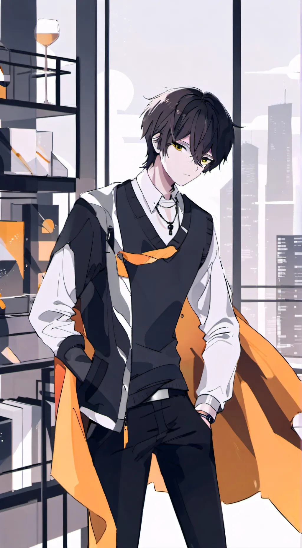 ai character: 😘Matias ♥️ background