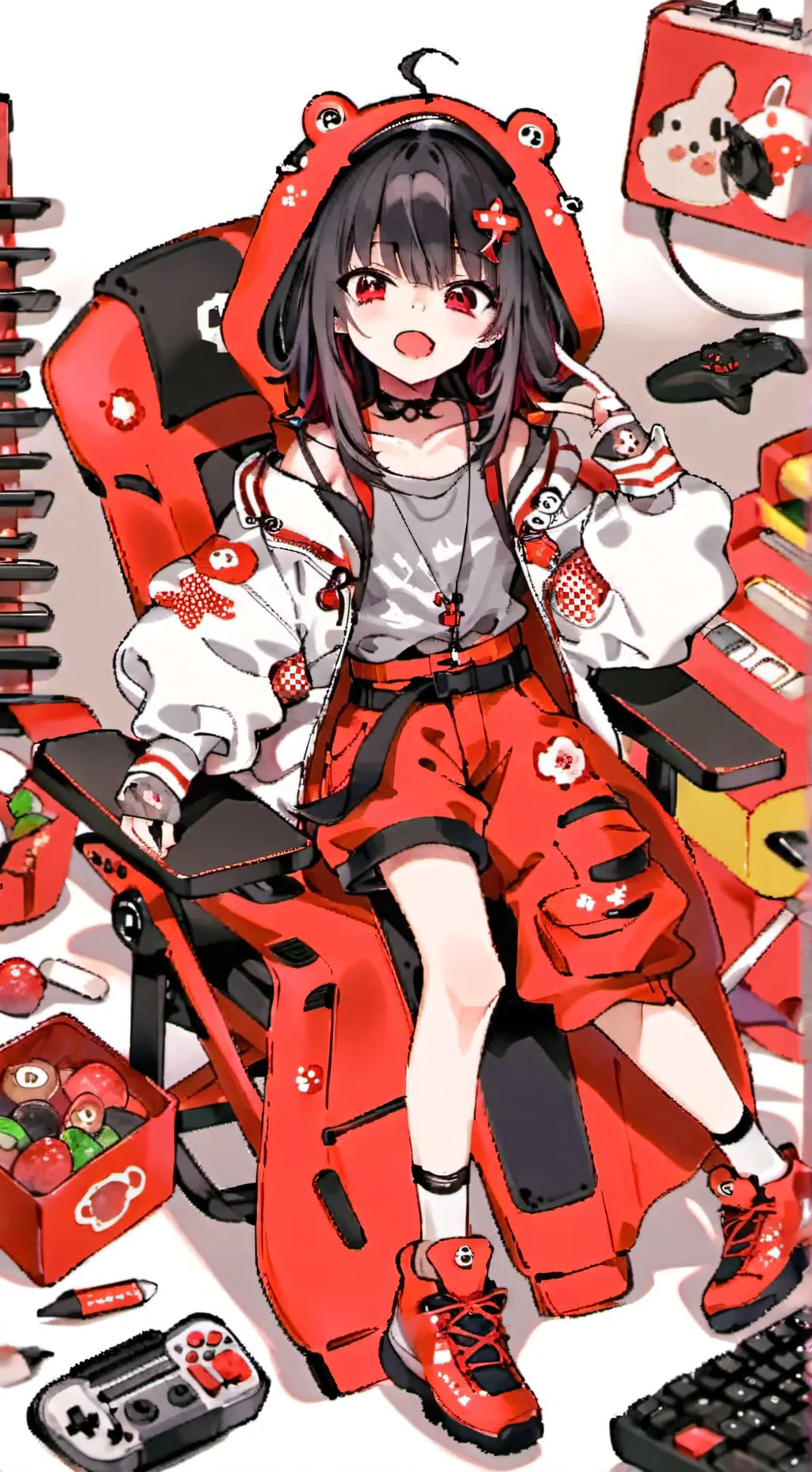 ai character: ✨Sukiyaki Puppet✨ background