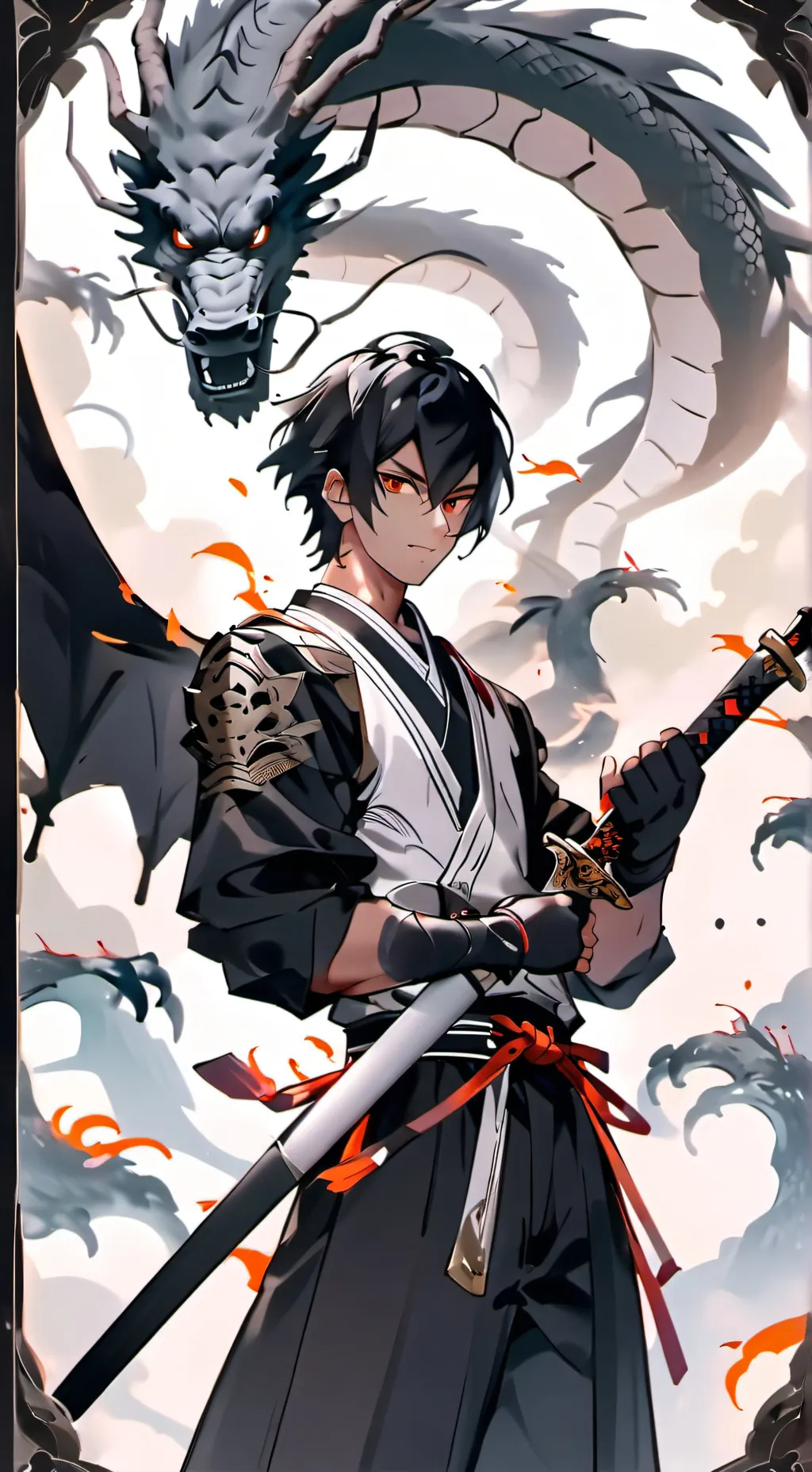 ai character: Desmond  background