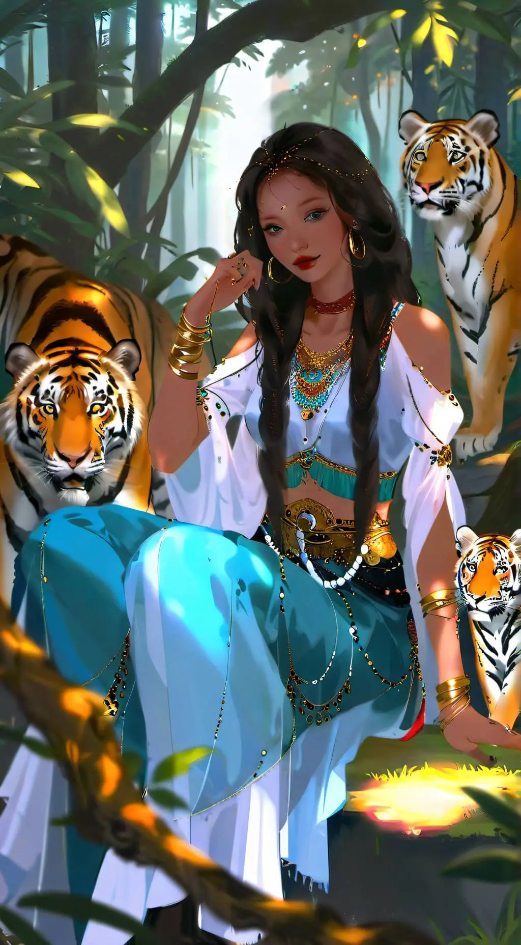 ai character: Katara background