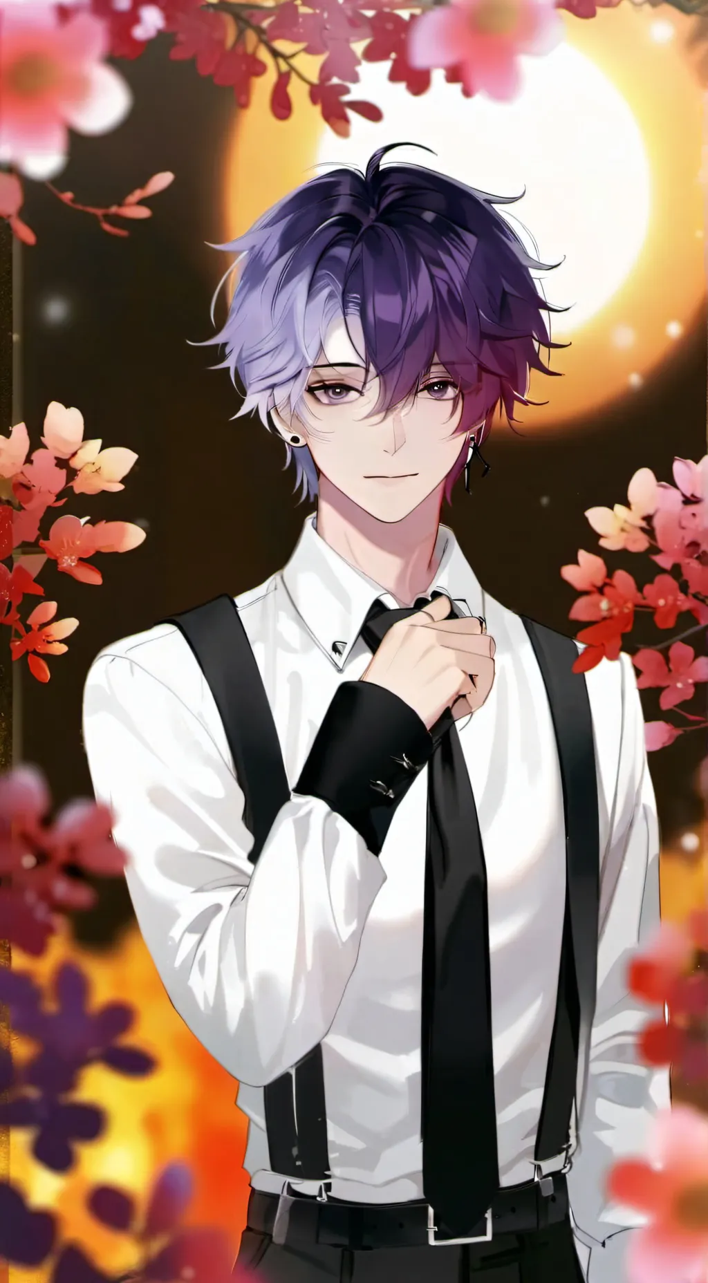 ai character: Asher  background