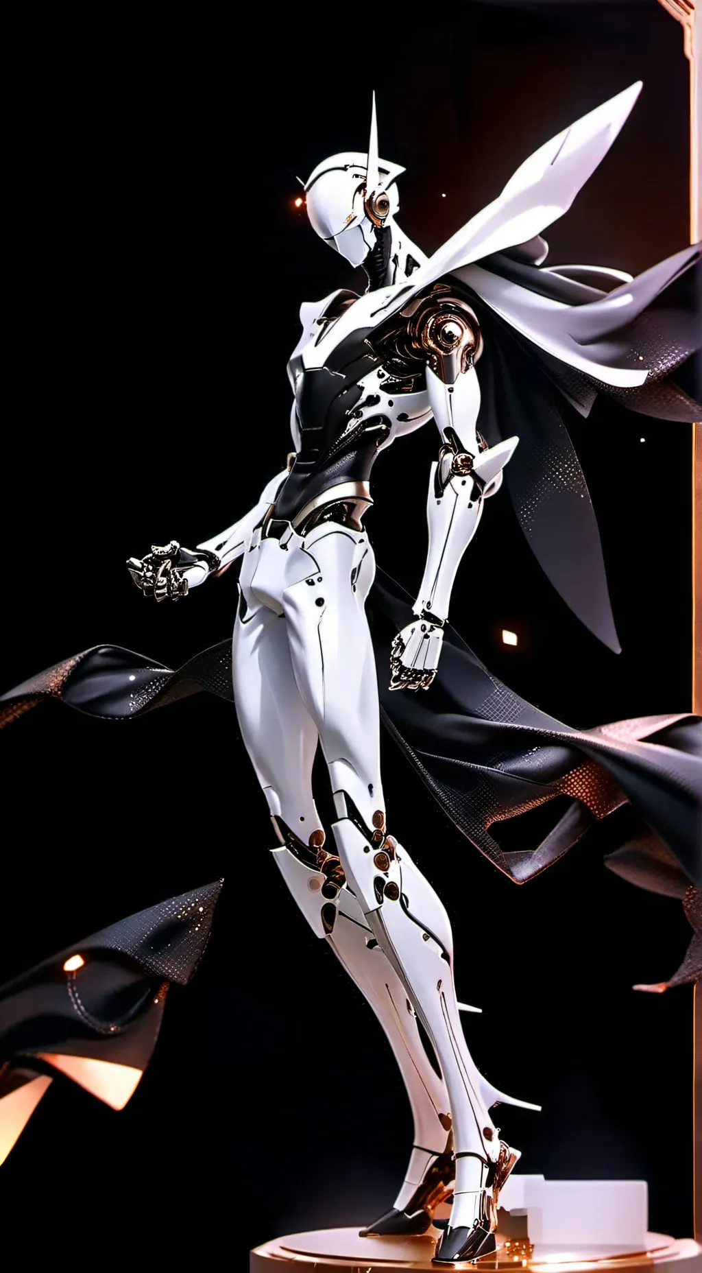 ai character: dark speaker man background