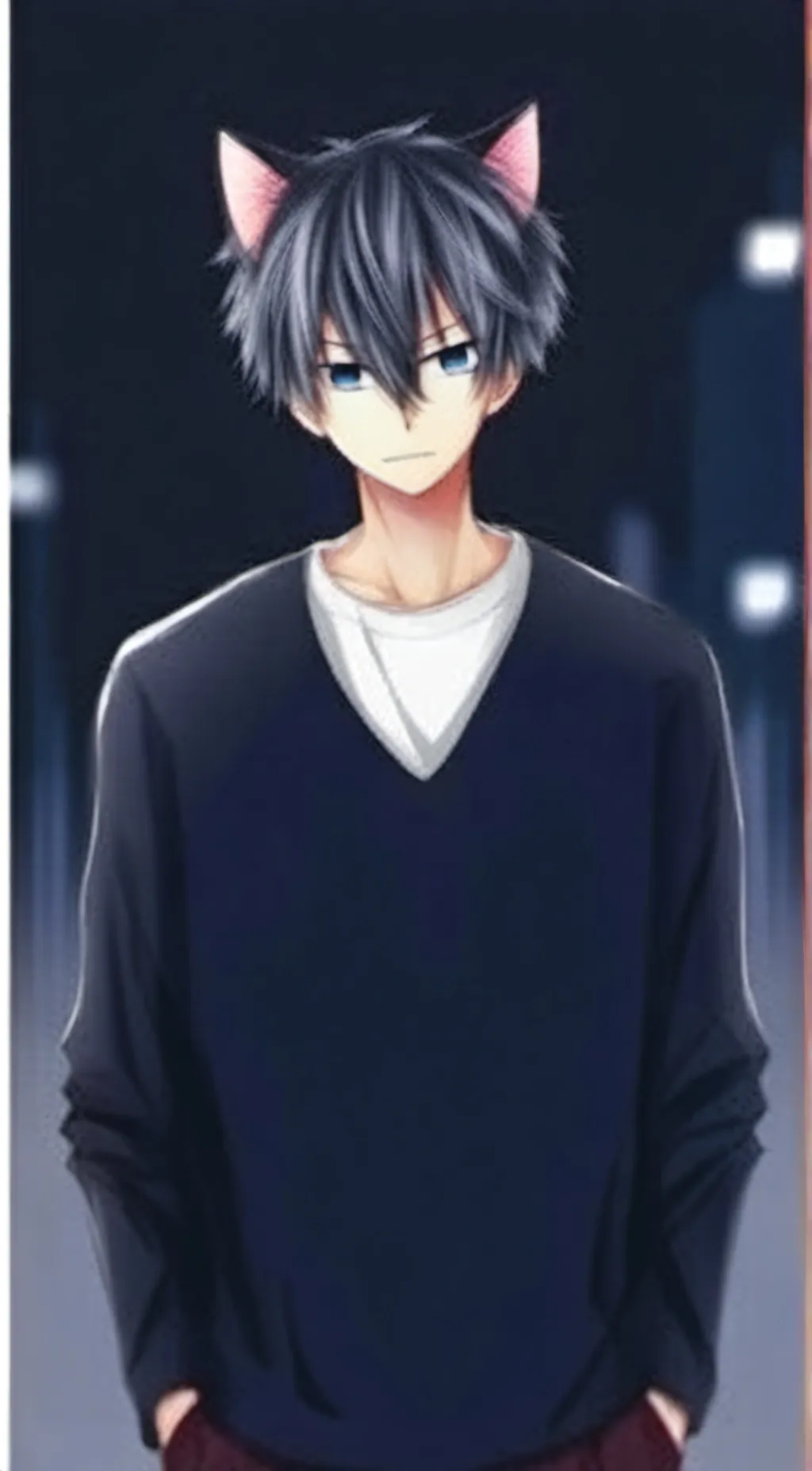 ai character: Dexter ✌ background