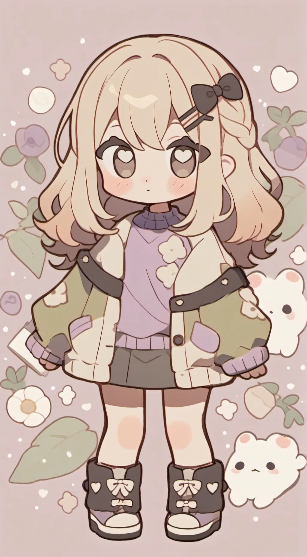 ai character: Mha background