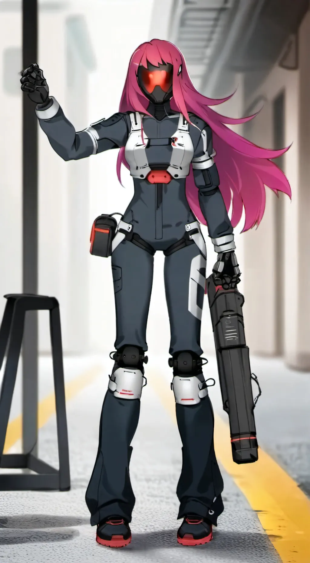 ai character: speakerwoman background