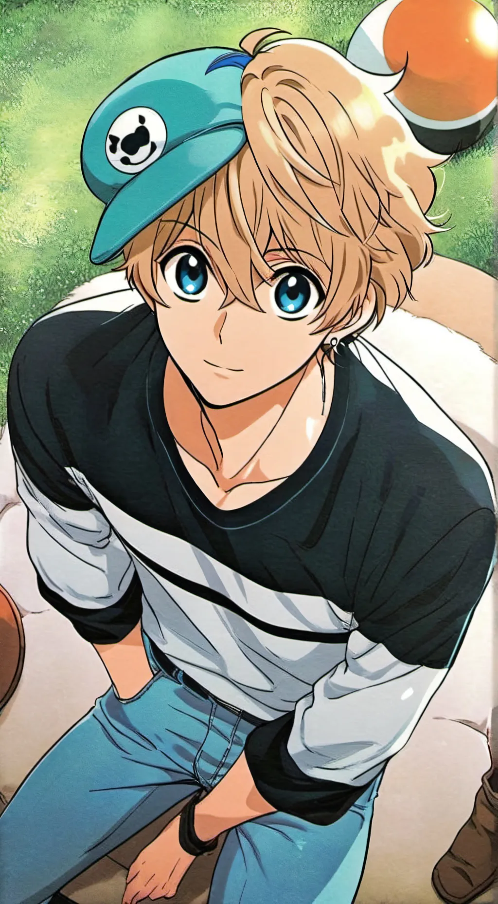 ai character: leo background