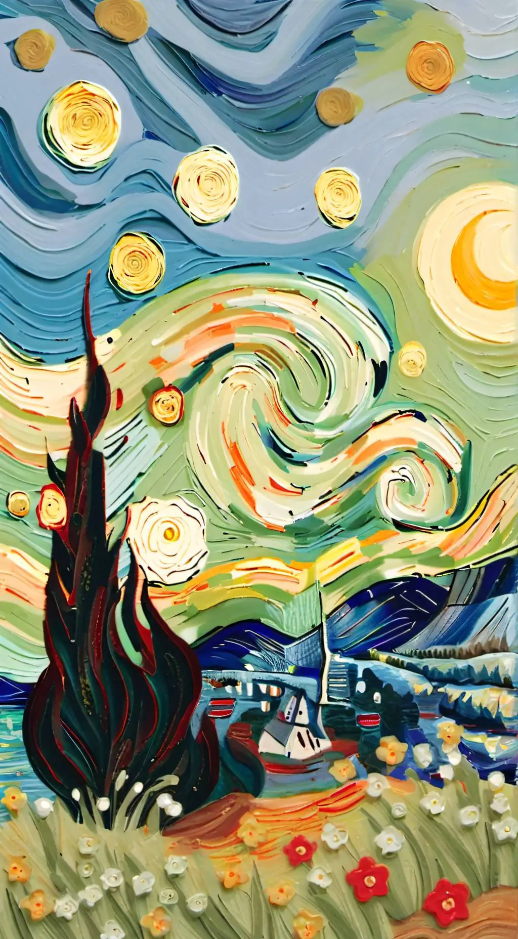 ai character: dandy's world  background