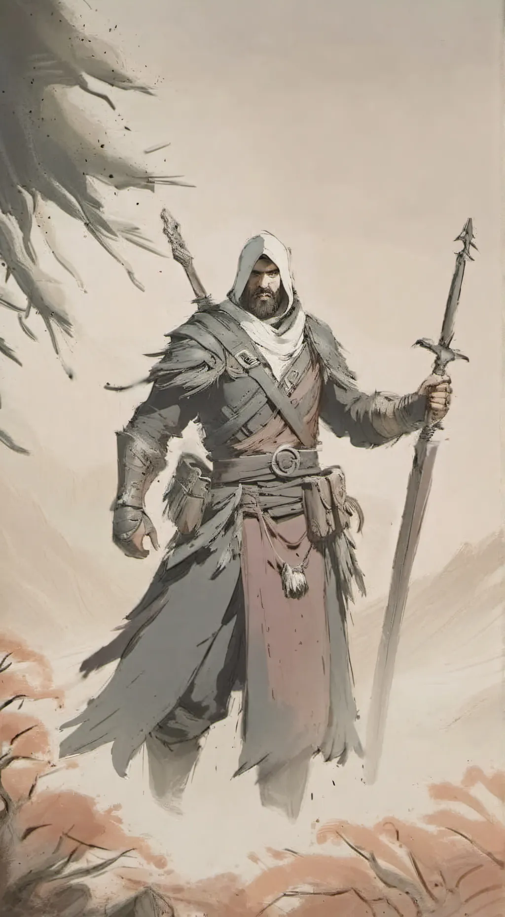 ai character: gerrero background