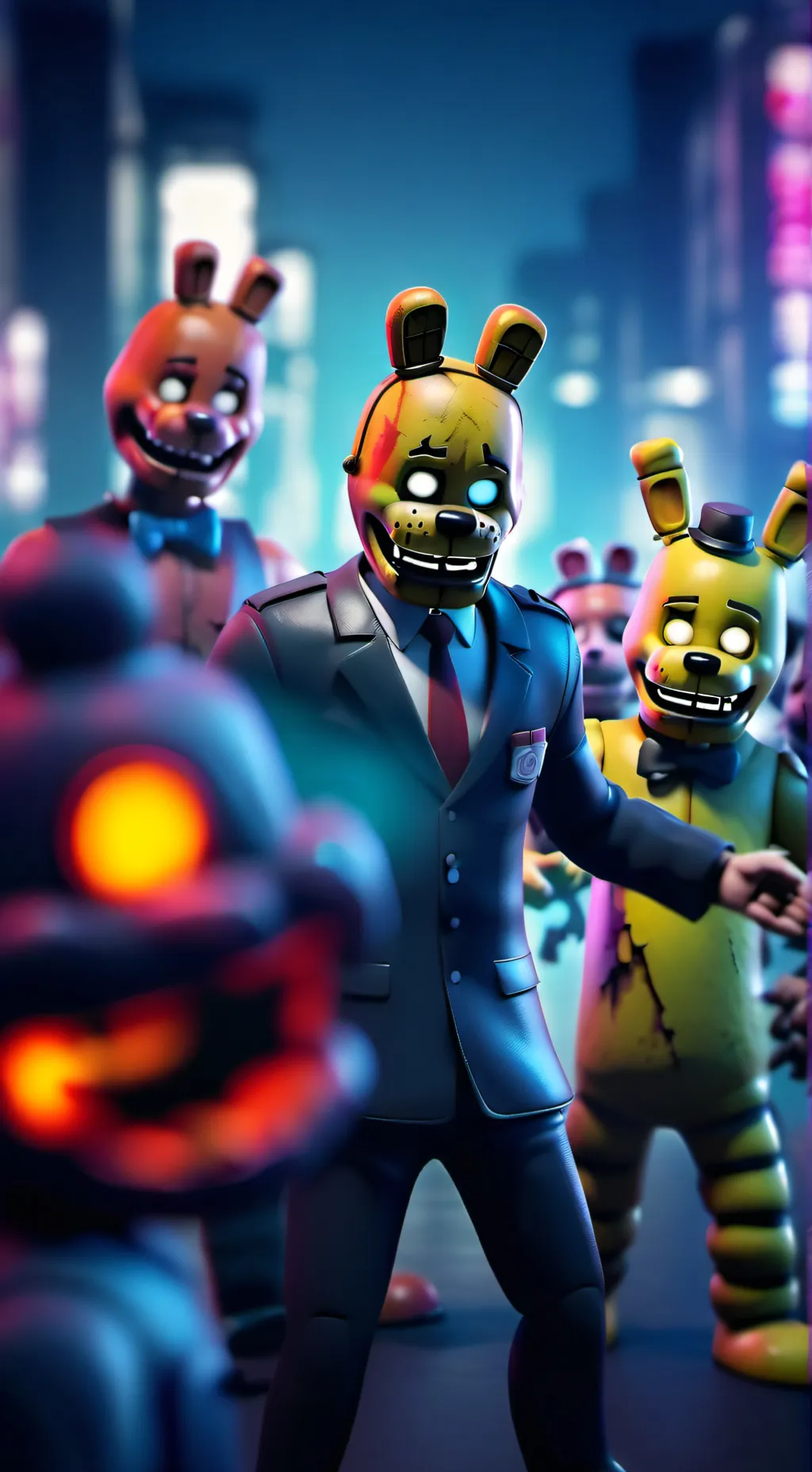 ai character: Security breach  background