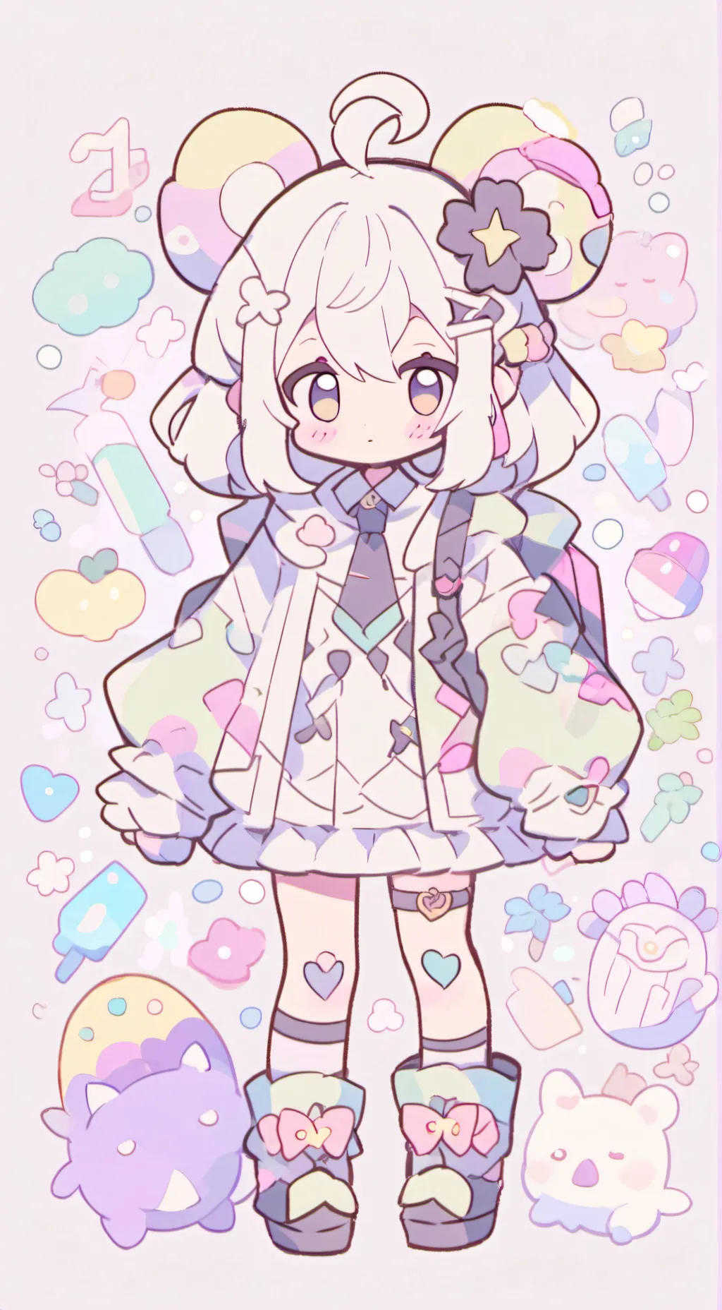 ai character: sprunki background