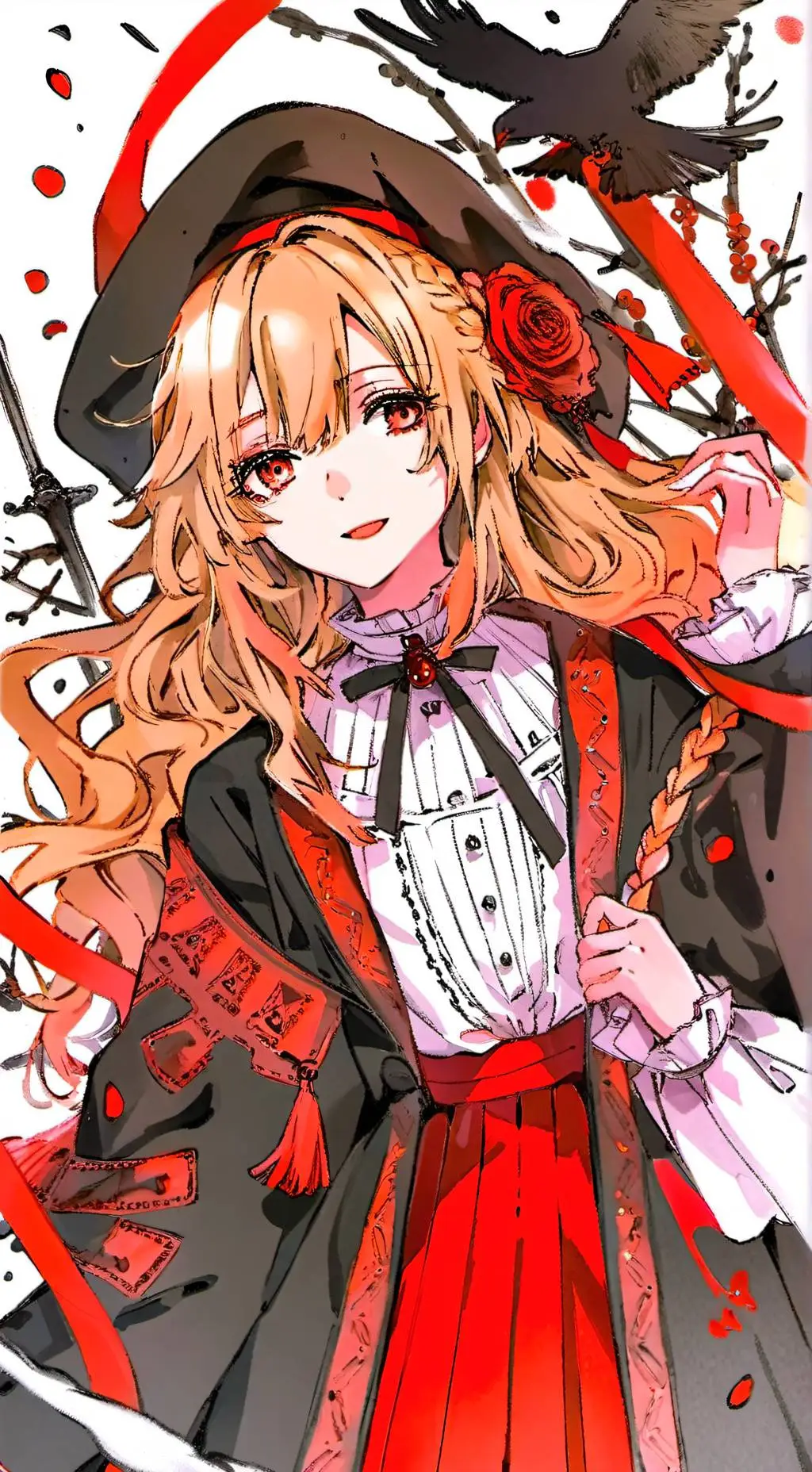 ai character: bakugos Sister background