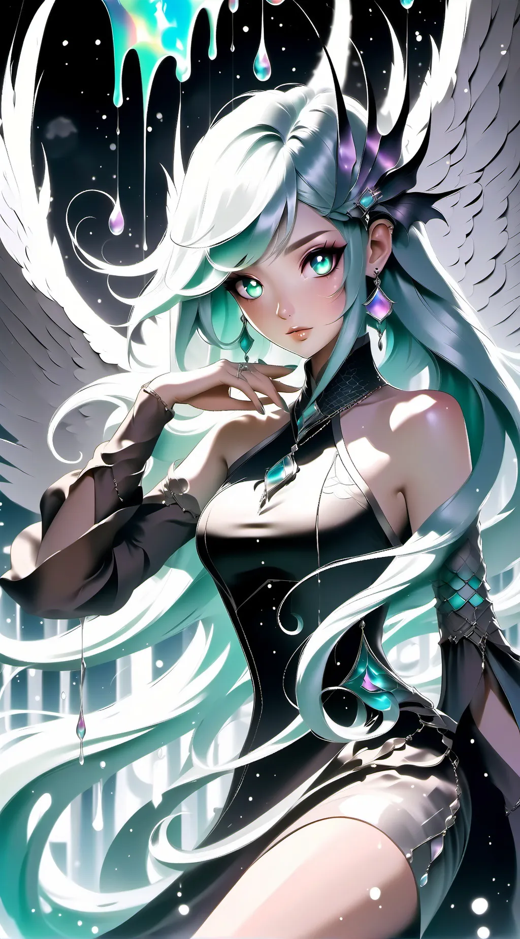 ai character: angel dust ❤ background