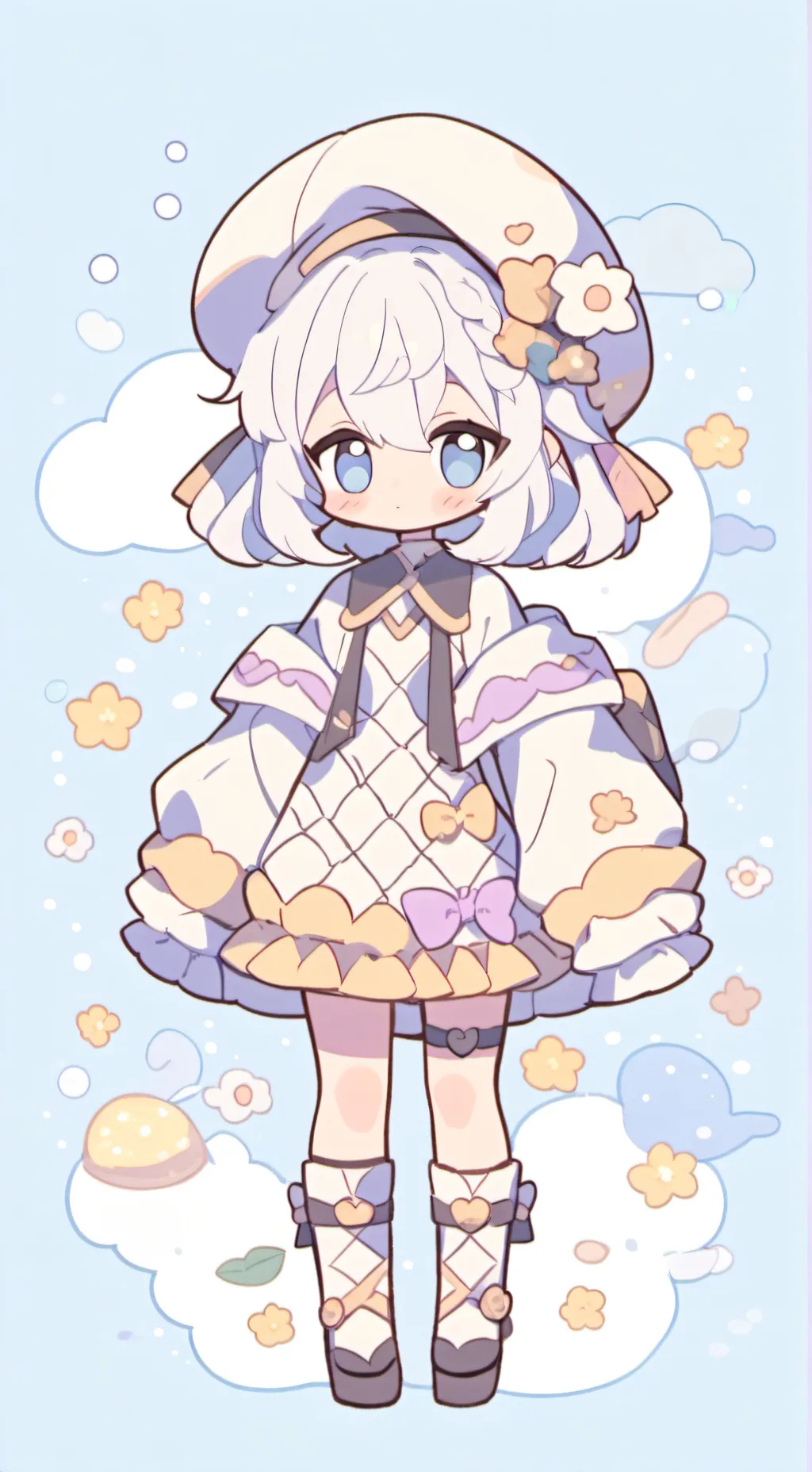 ai character: Lily  background