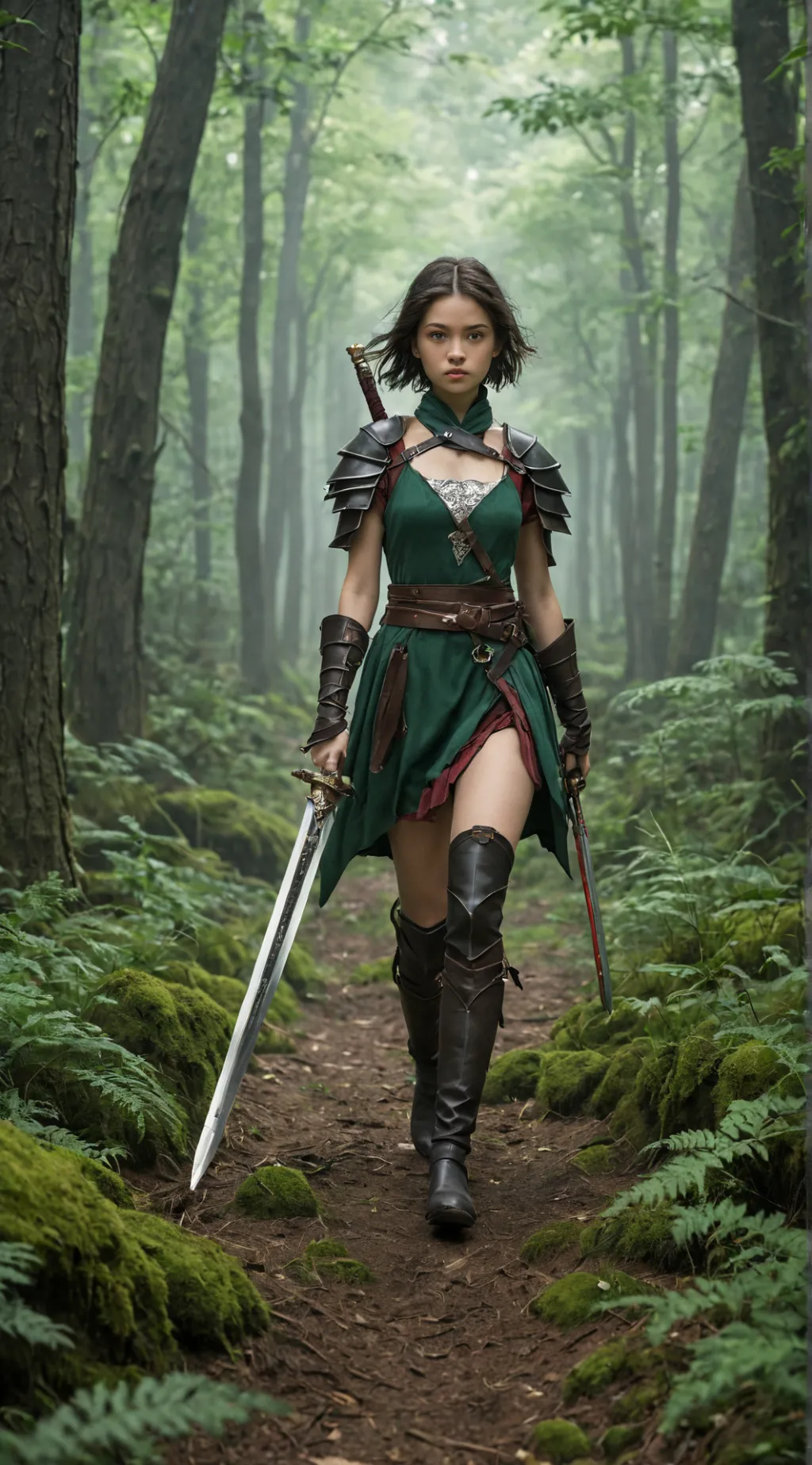 ai character: marie background