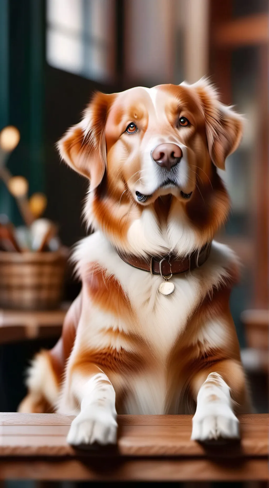 ai character: doggy :3 background