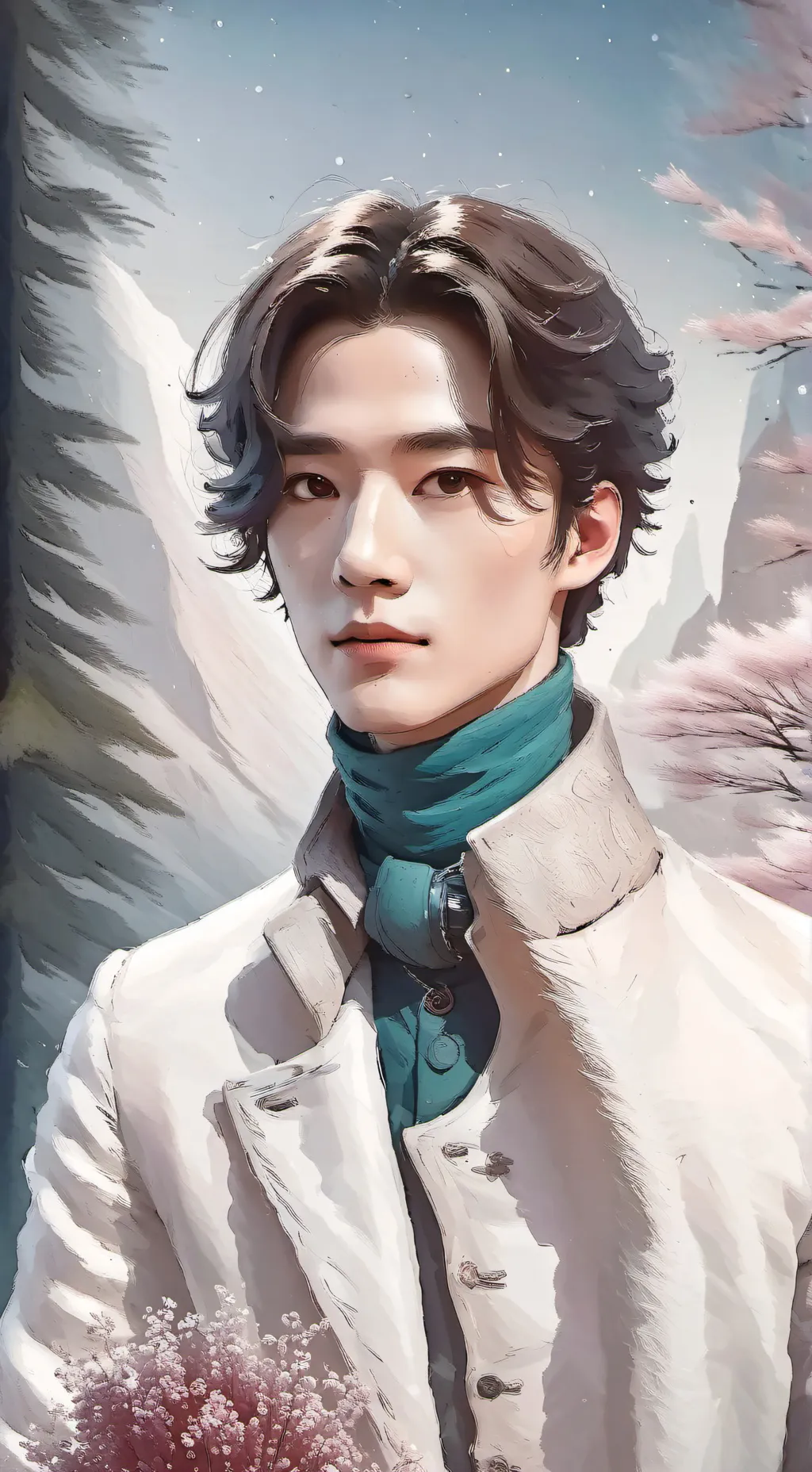 ai character: emily and mom background