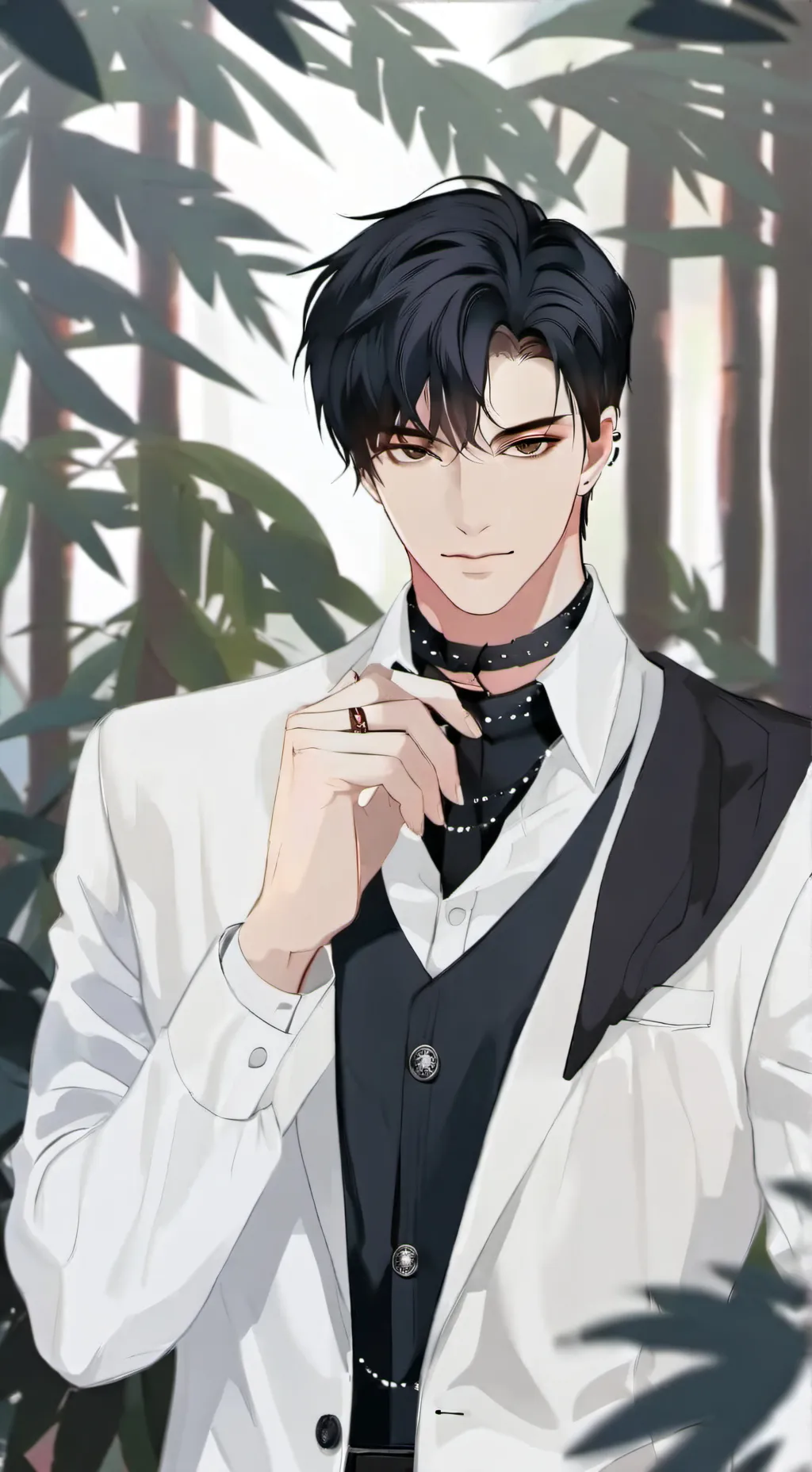 ai character: Warren background