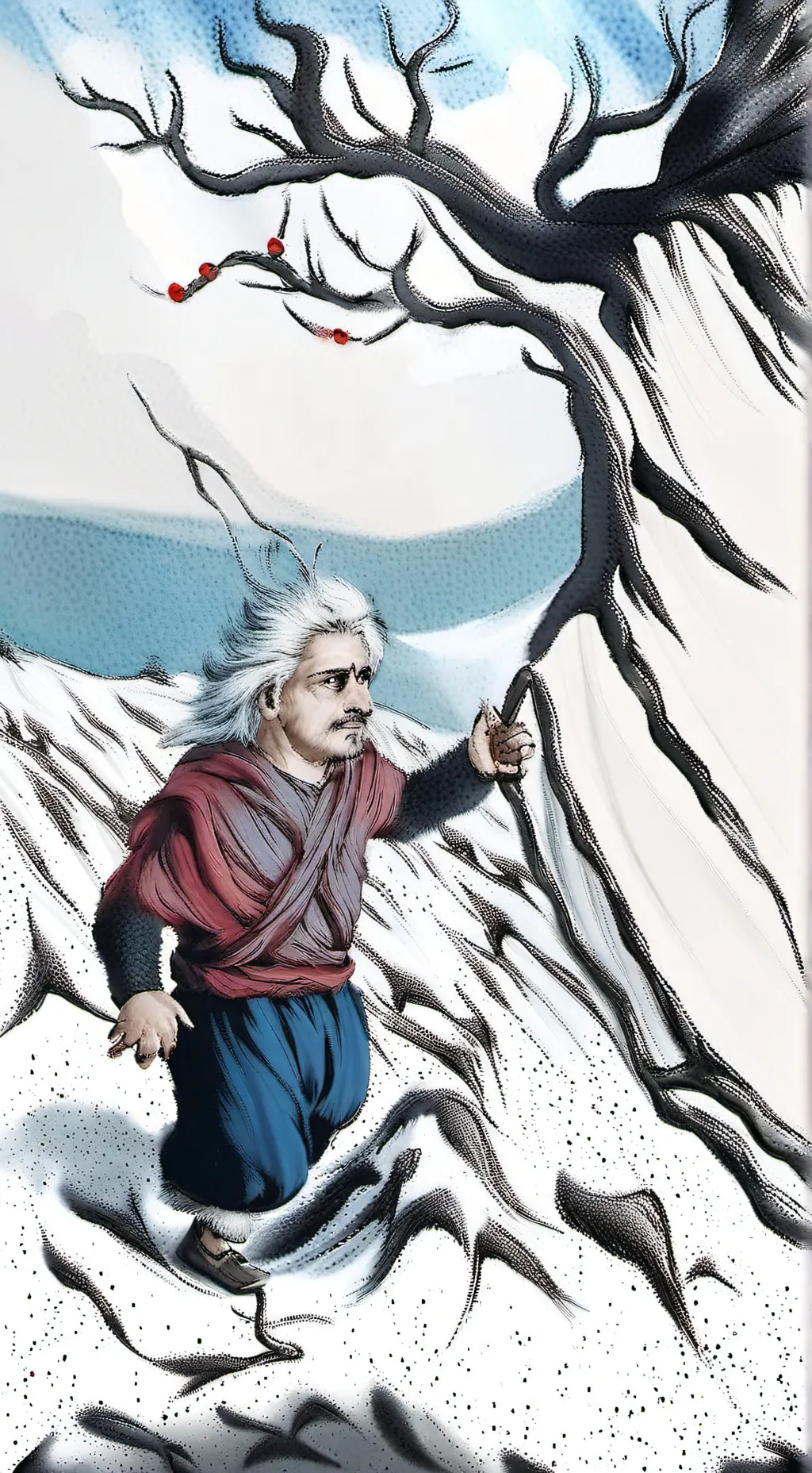 ai character: Feral child  background