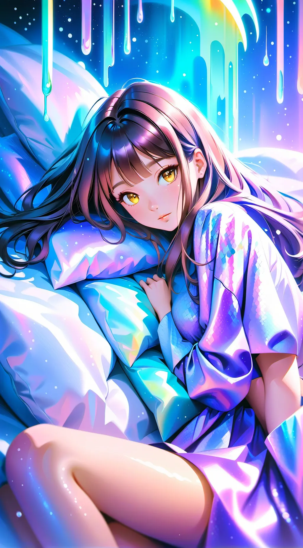 ai character: the morning... background