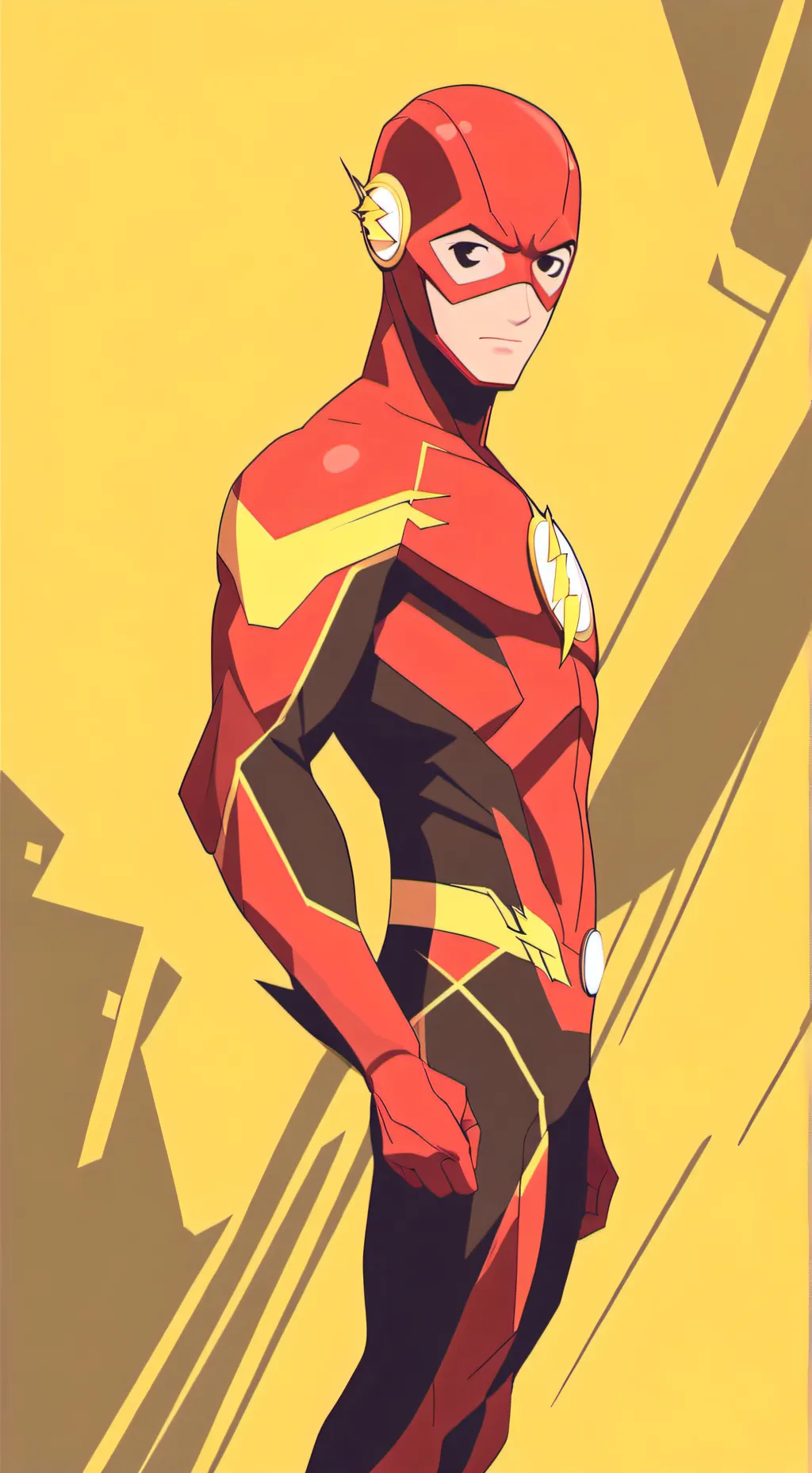 ai character: barry Allen  background