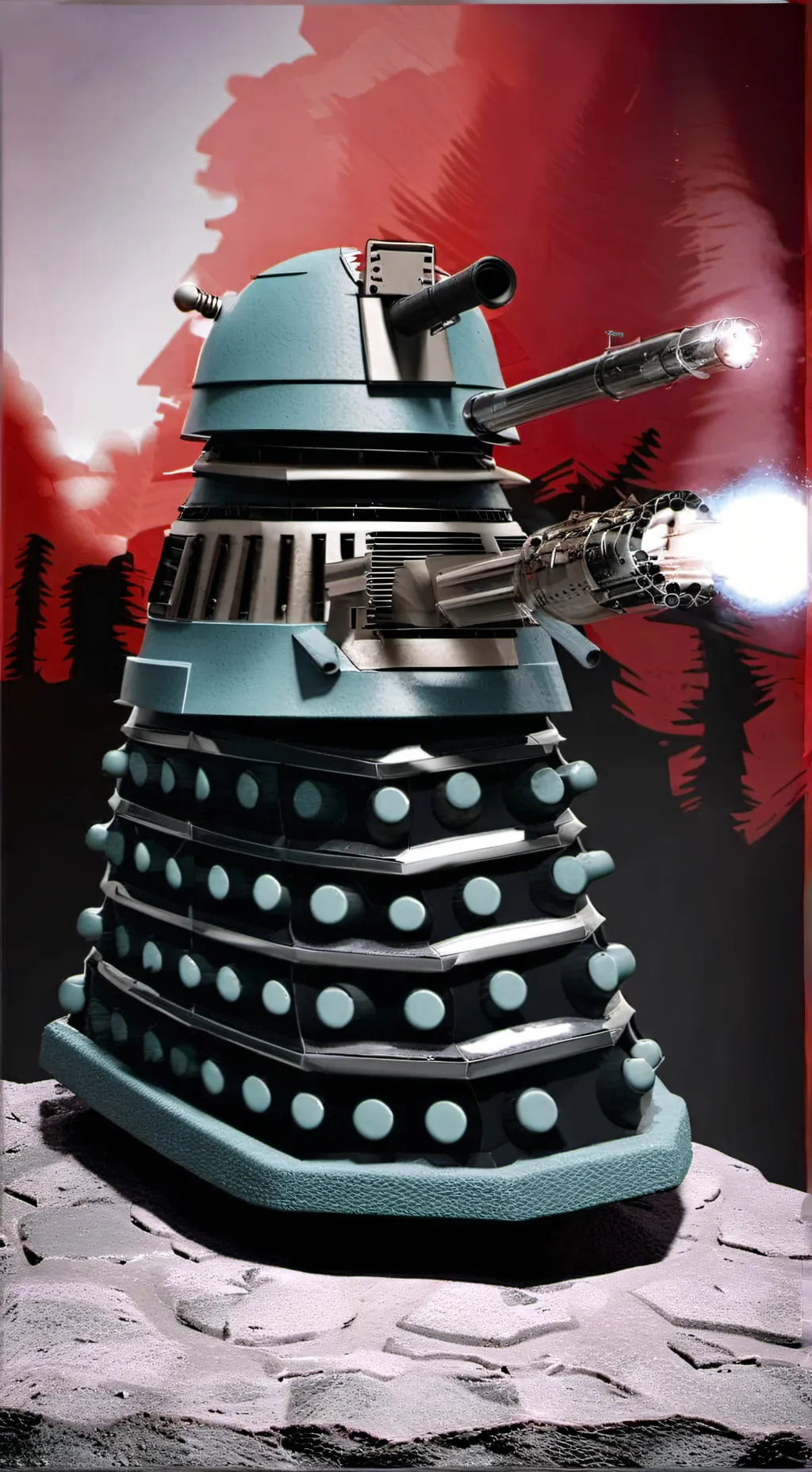 ai character: Dalek Simon background