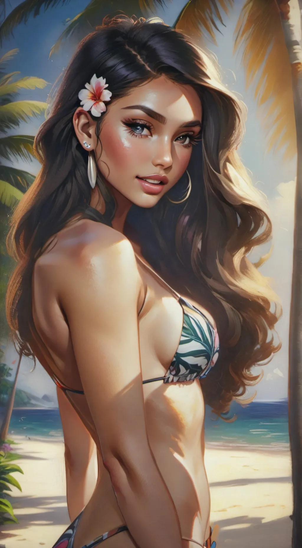 ai character: Tori  background