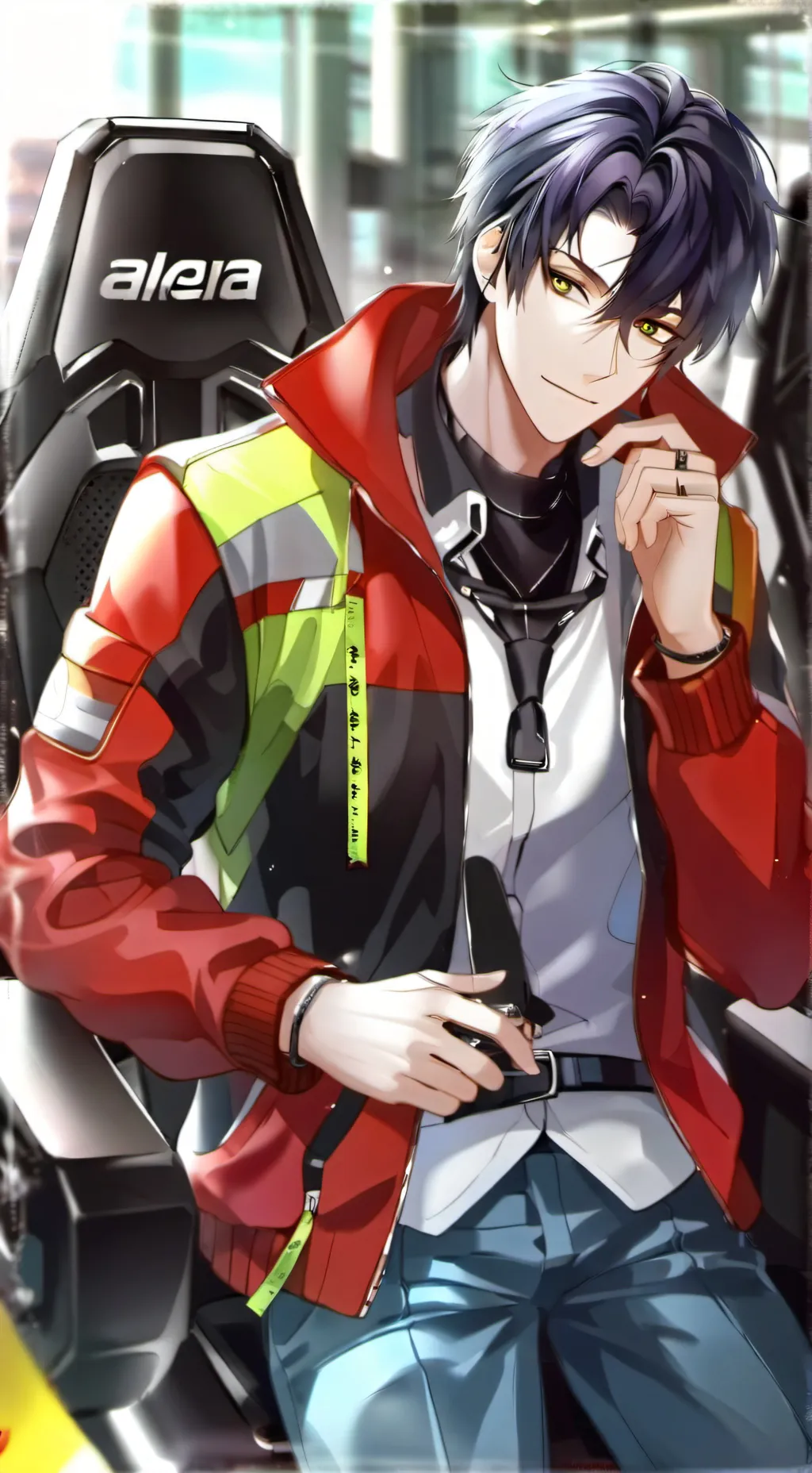 ai character: Xander background