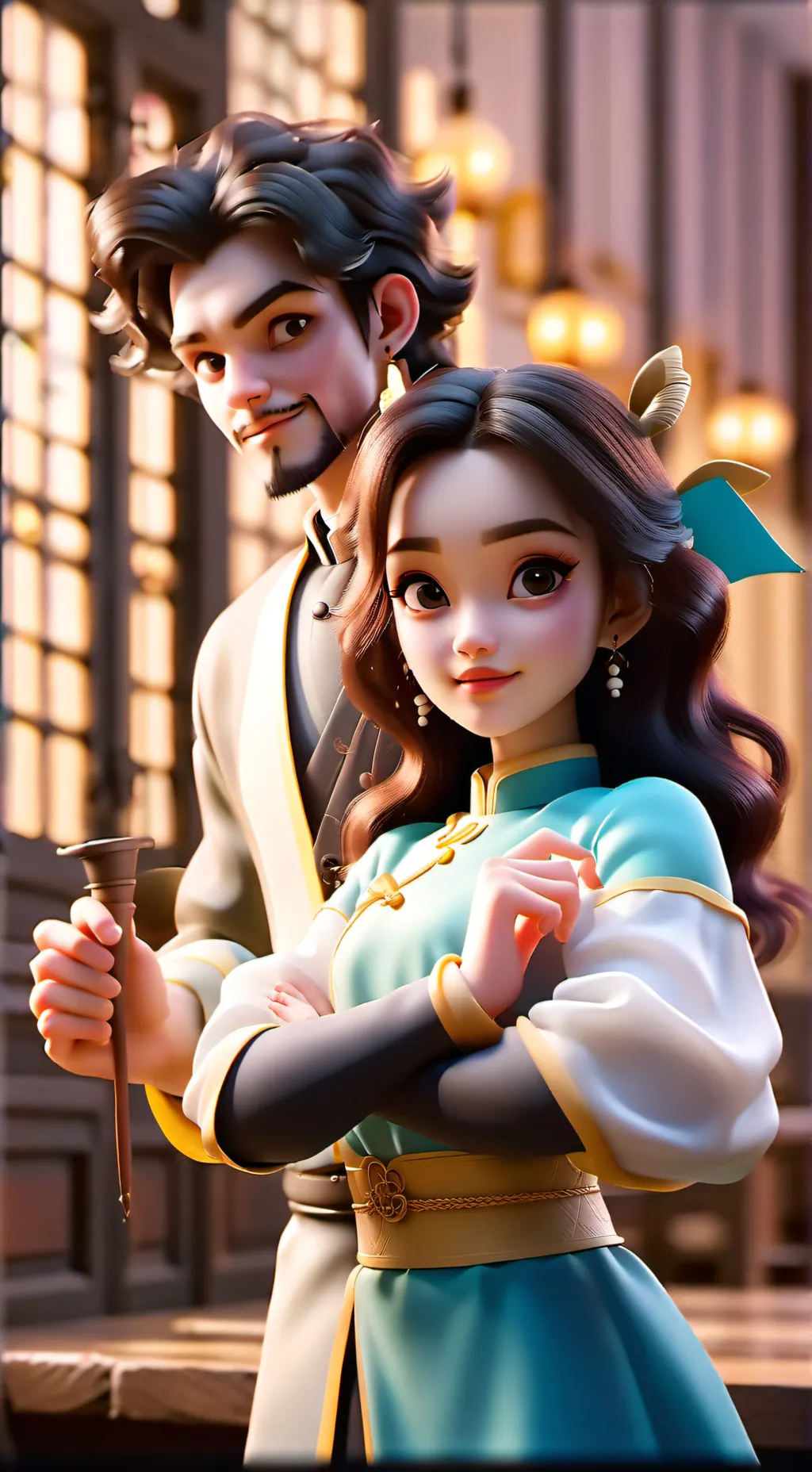 ai character: all demon or demon background