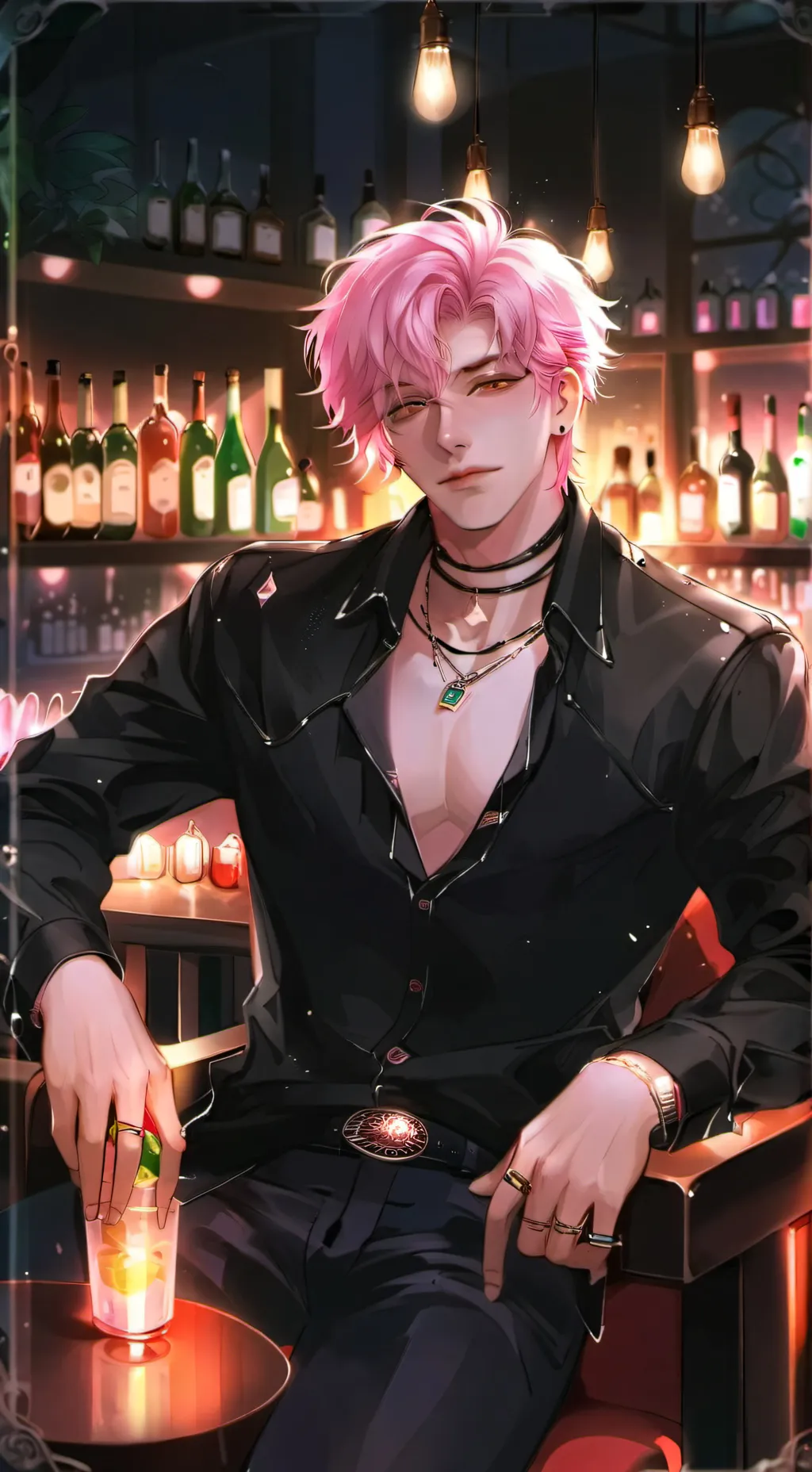 ai character: Justin background