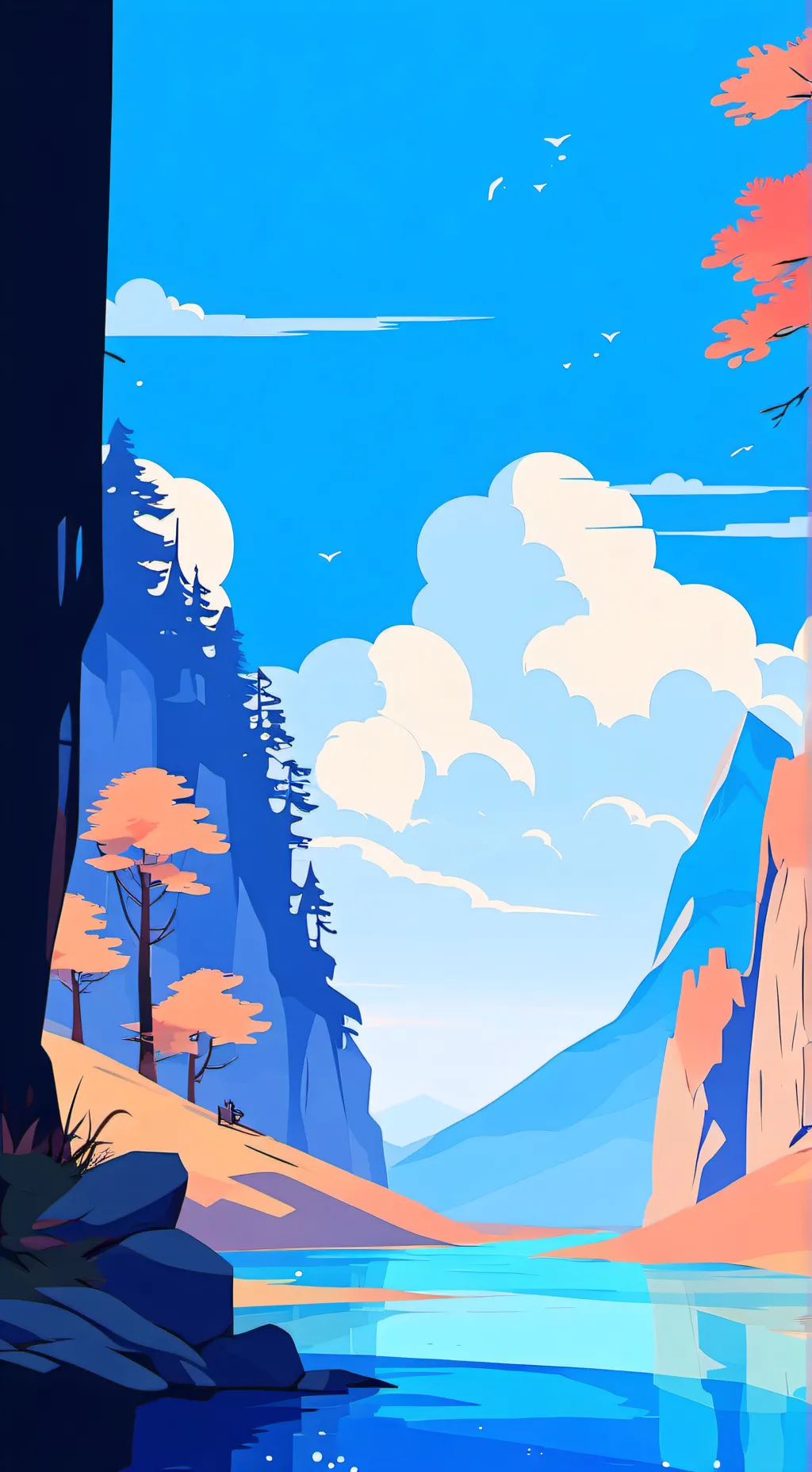 ai character: heat  background