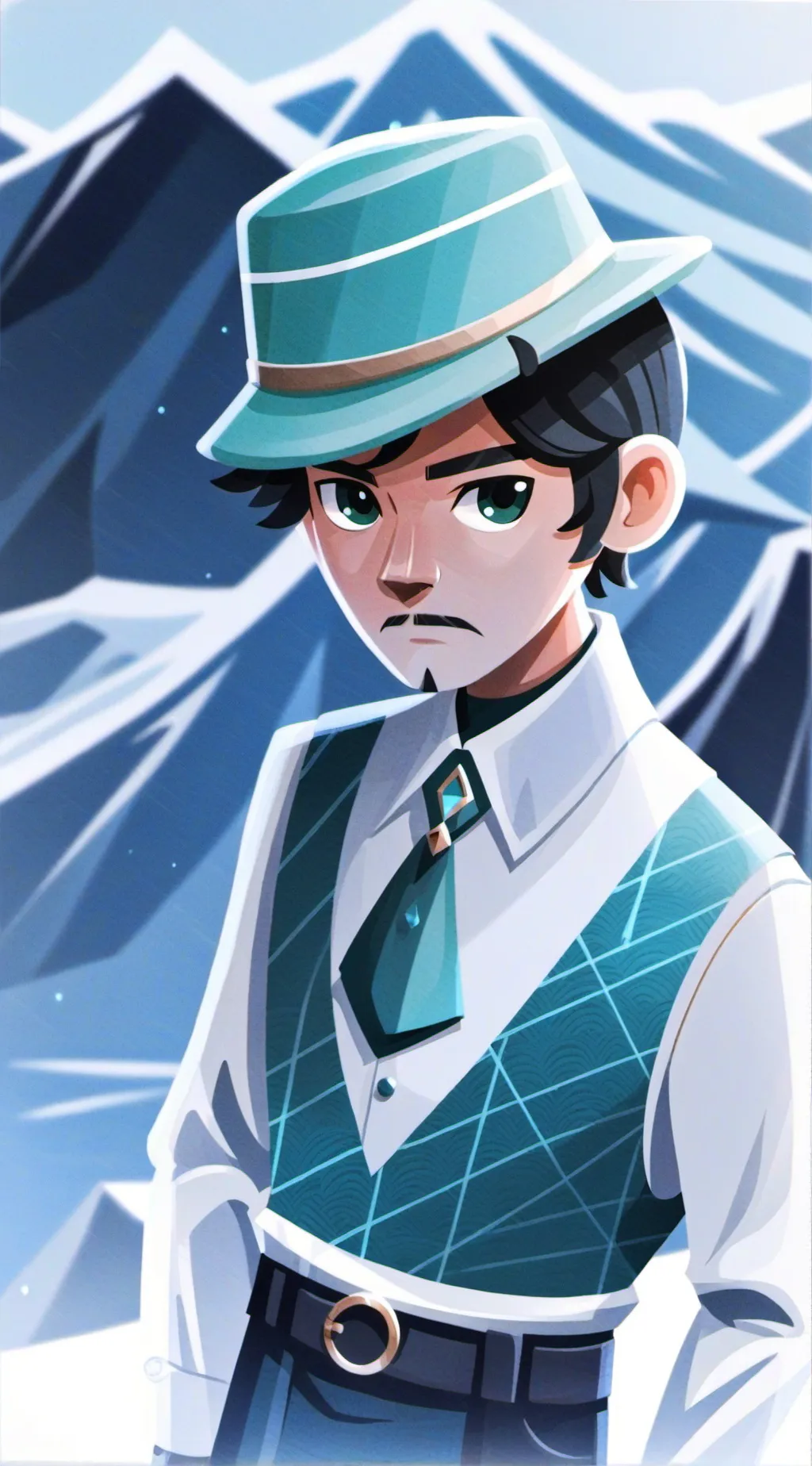 ai character: FERNANFLO  background