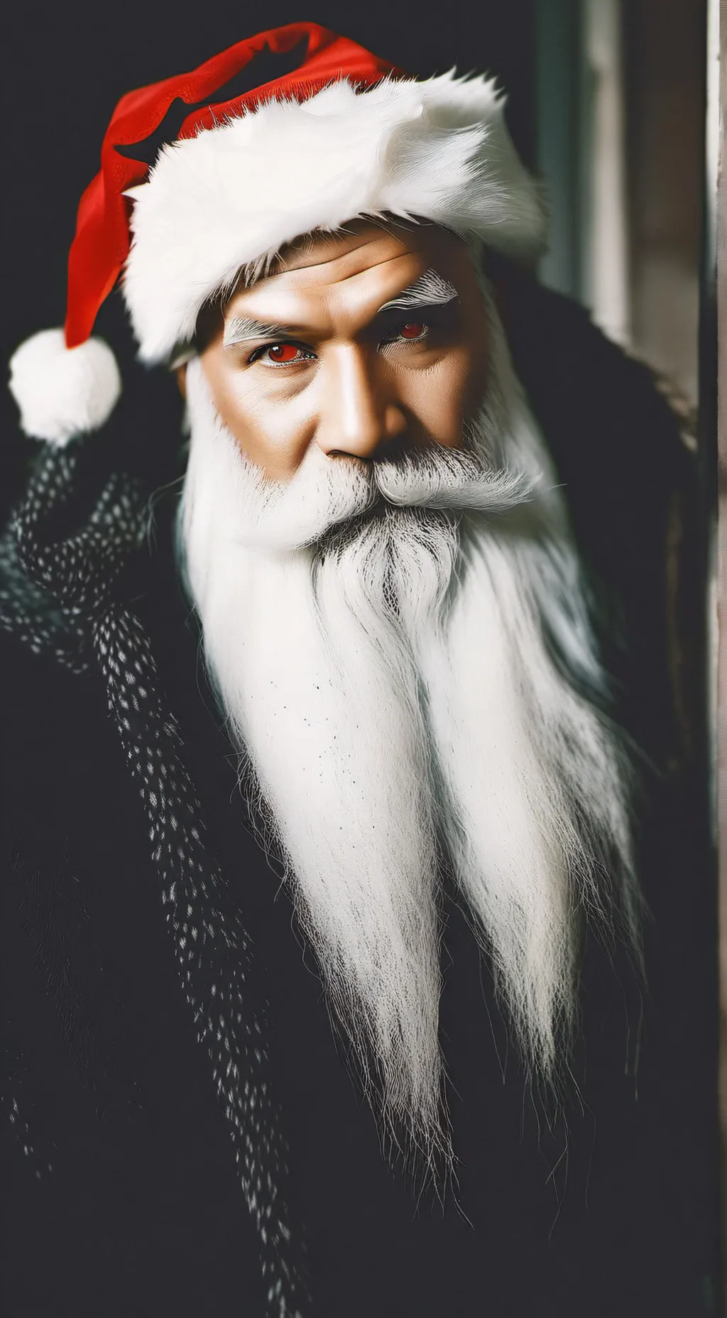 ai character: Bad Santa background