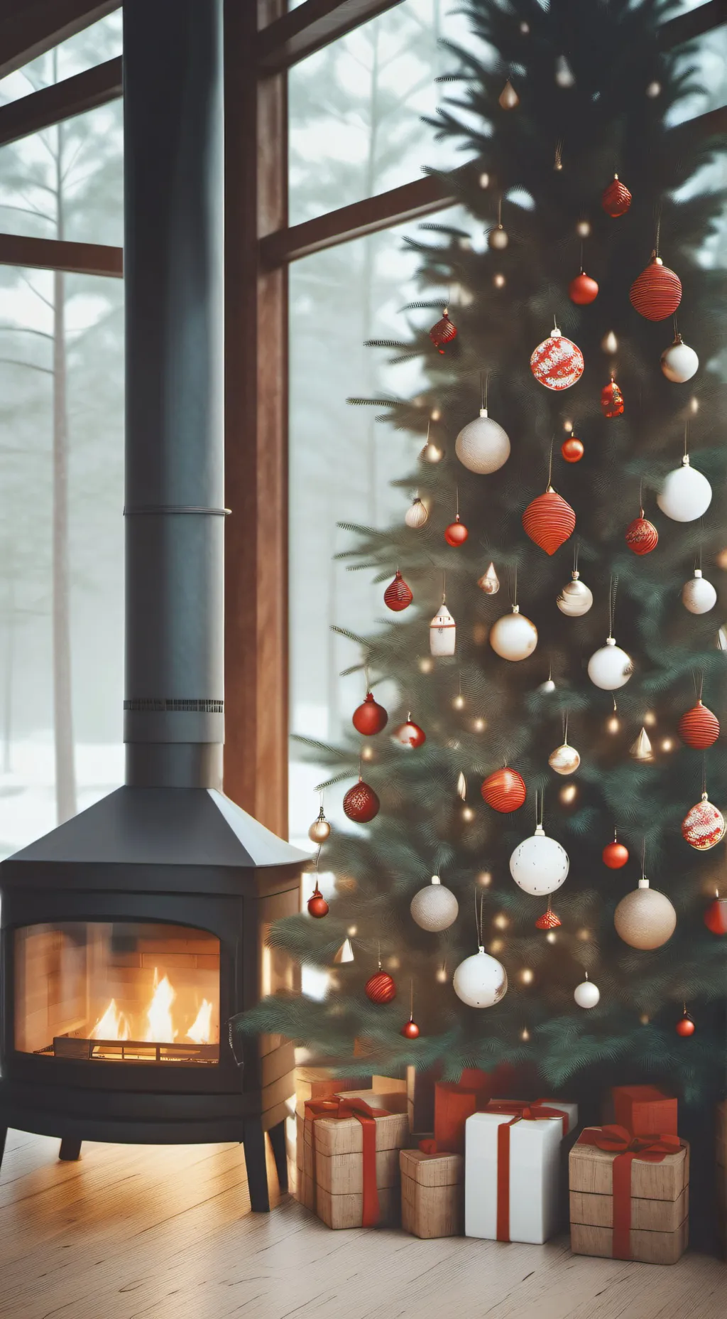 ai character: Mouthwashing 🎄 background