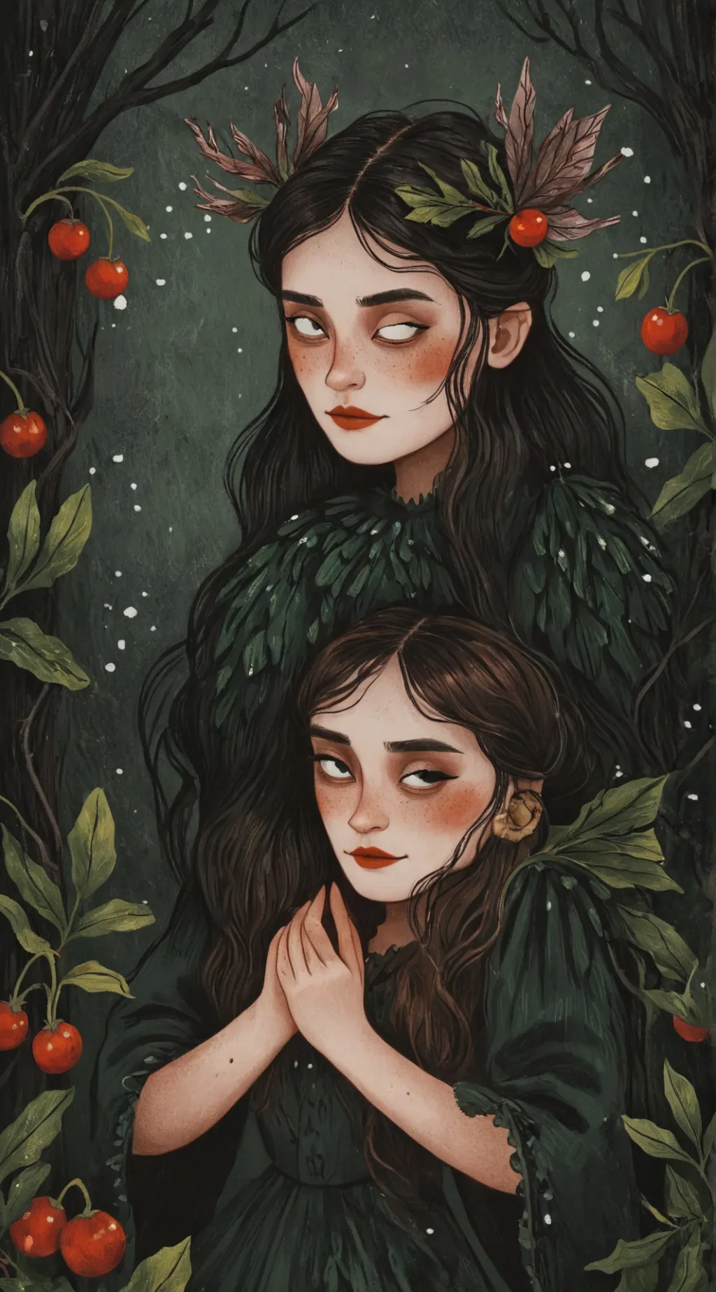 ai character: Creepy story background