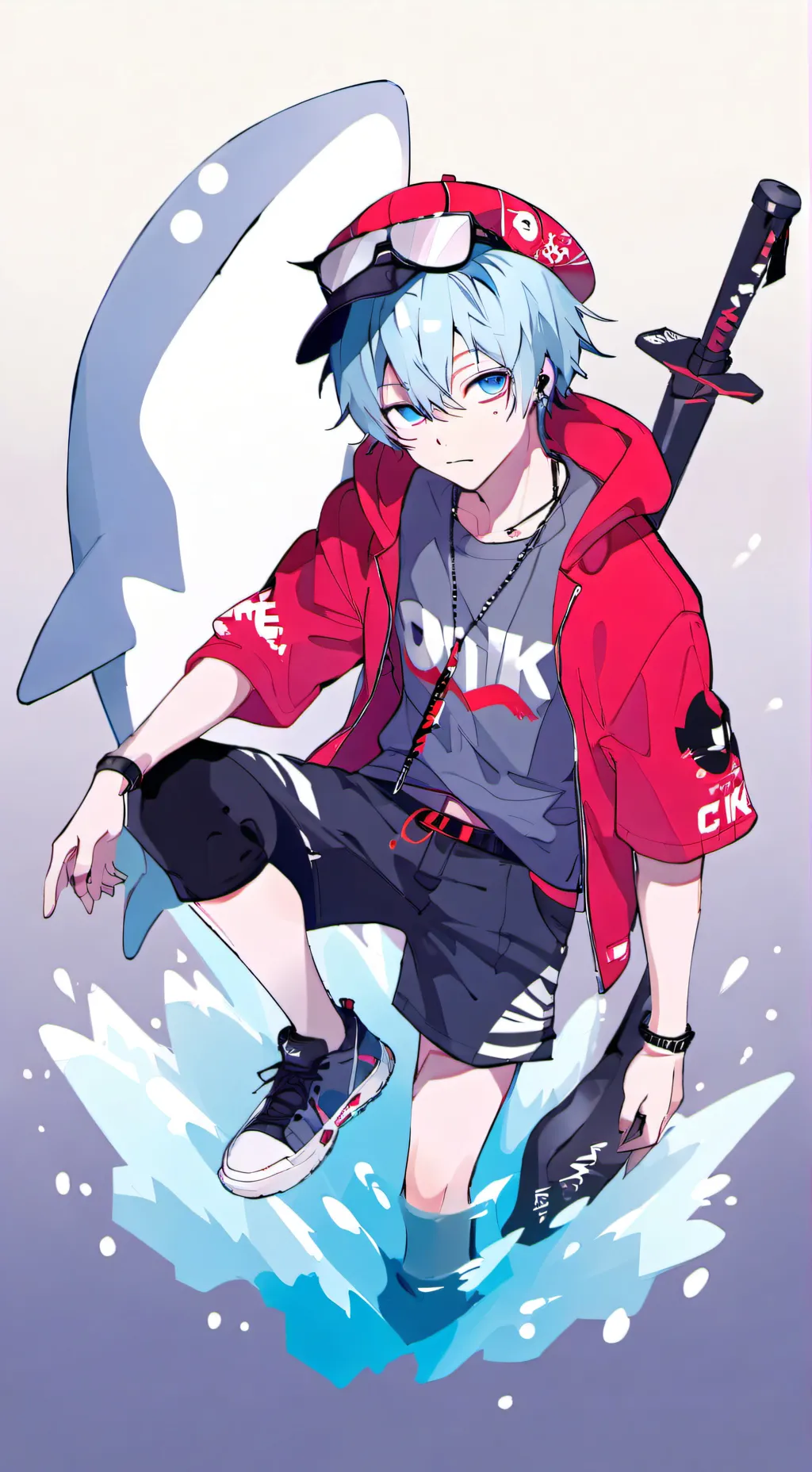 ai character: Hh background