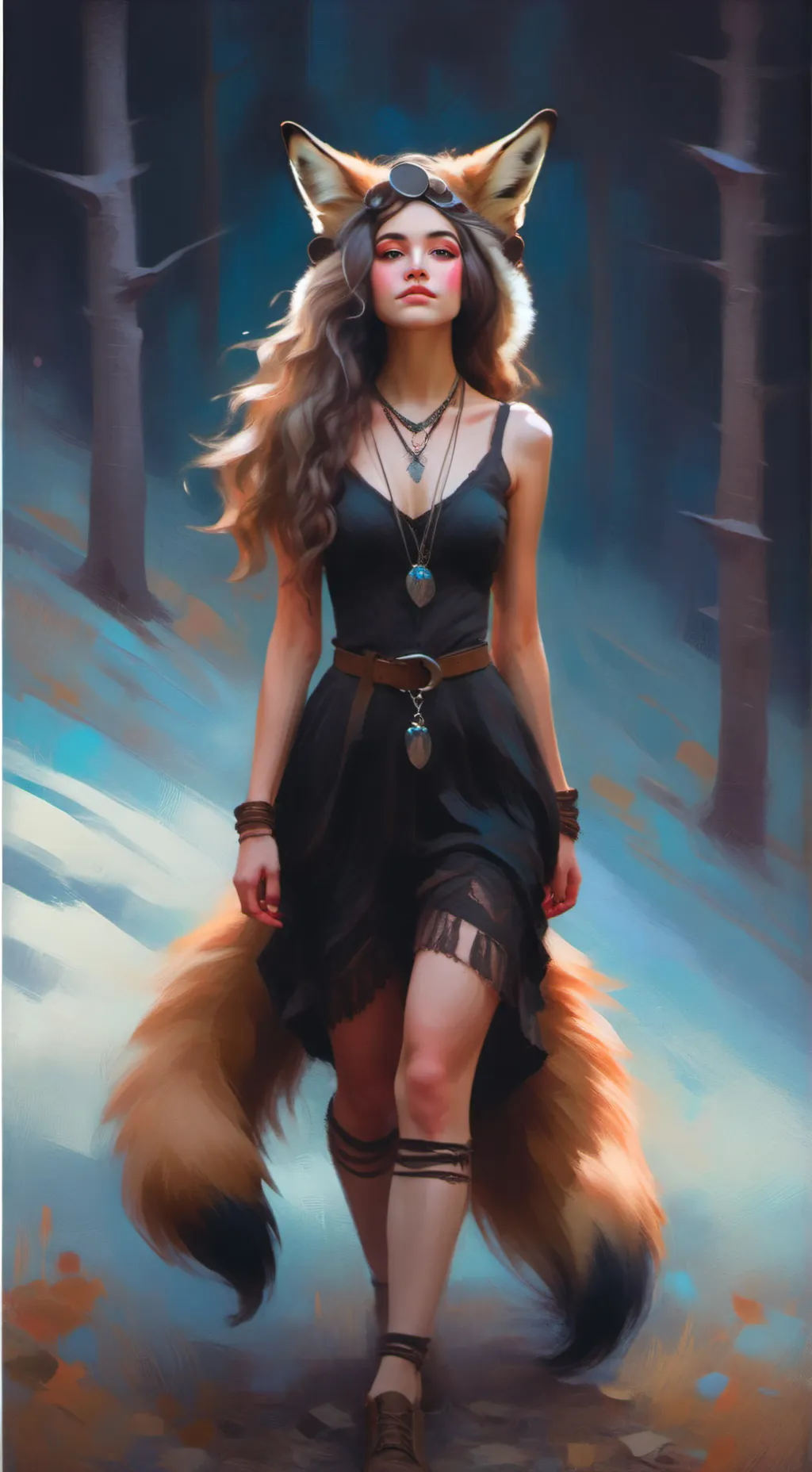 ai character: Reighnia  background