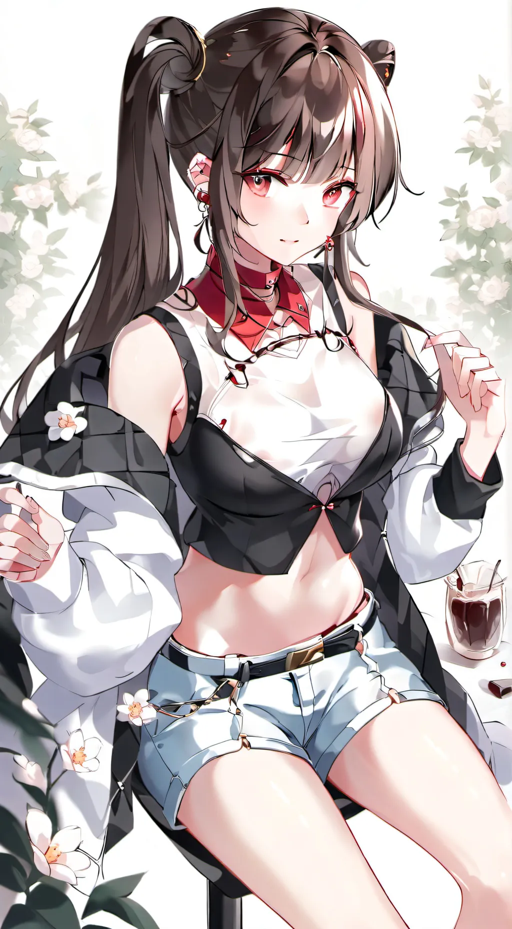 ai character: Hori Miyamura background