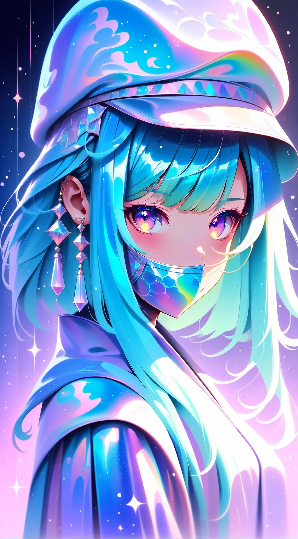 ai character: Melanie  background