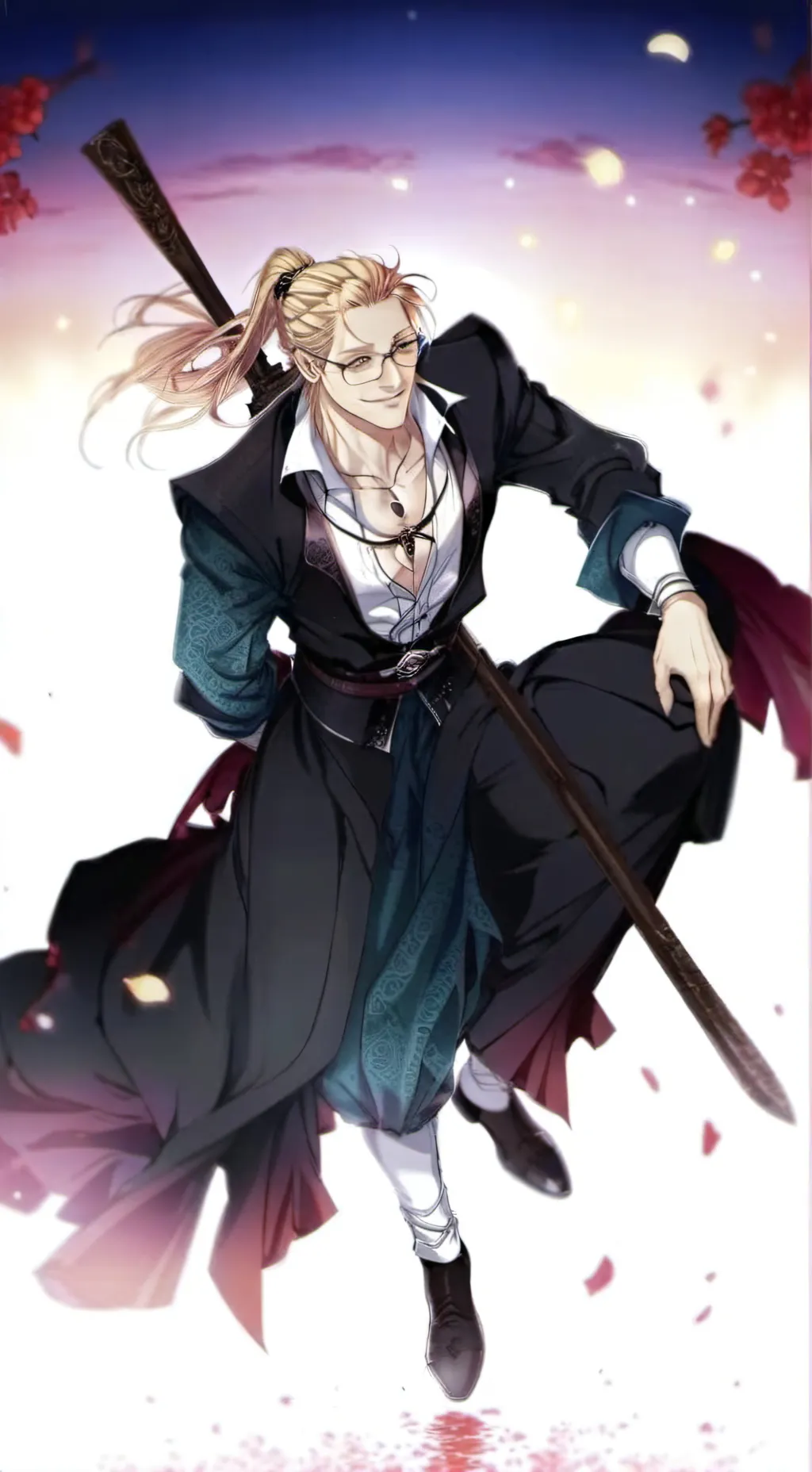 ai character: The four pro heros background