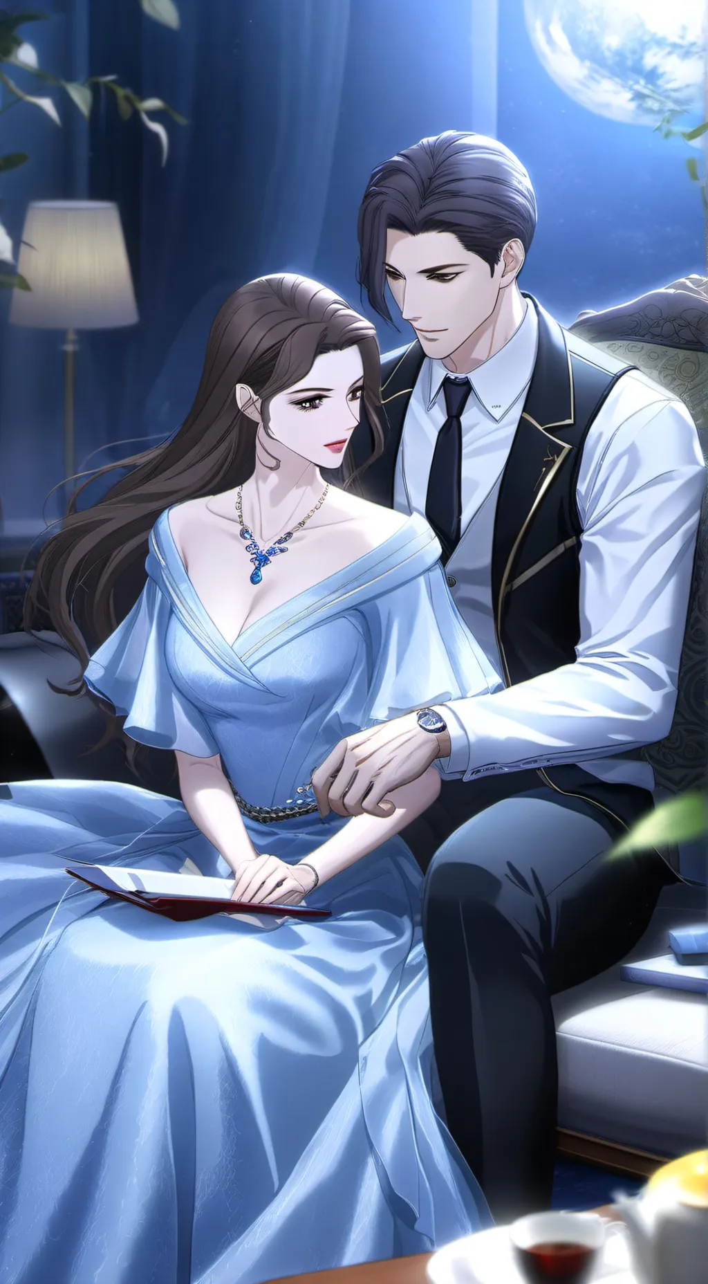 ai character: Nate Cullen  background