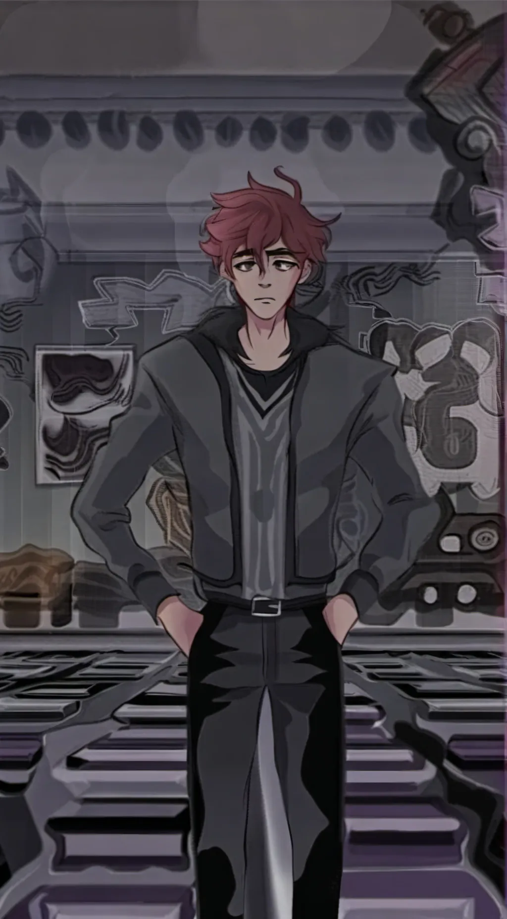 ai character: concierto  background