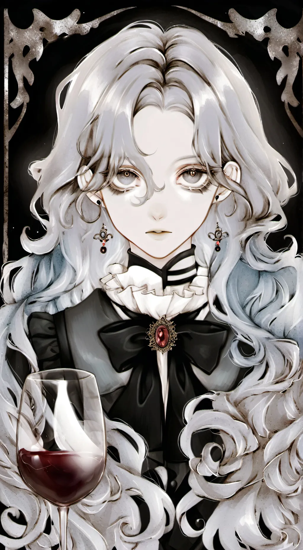 ai character: 🐯🏵Lara 💕✨ background