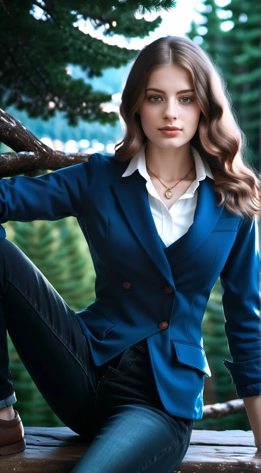 ai character: Gaby  background