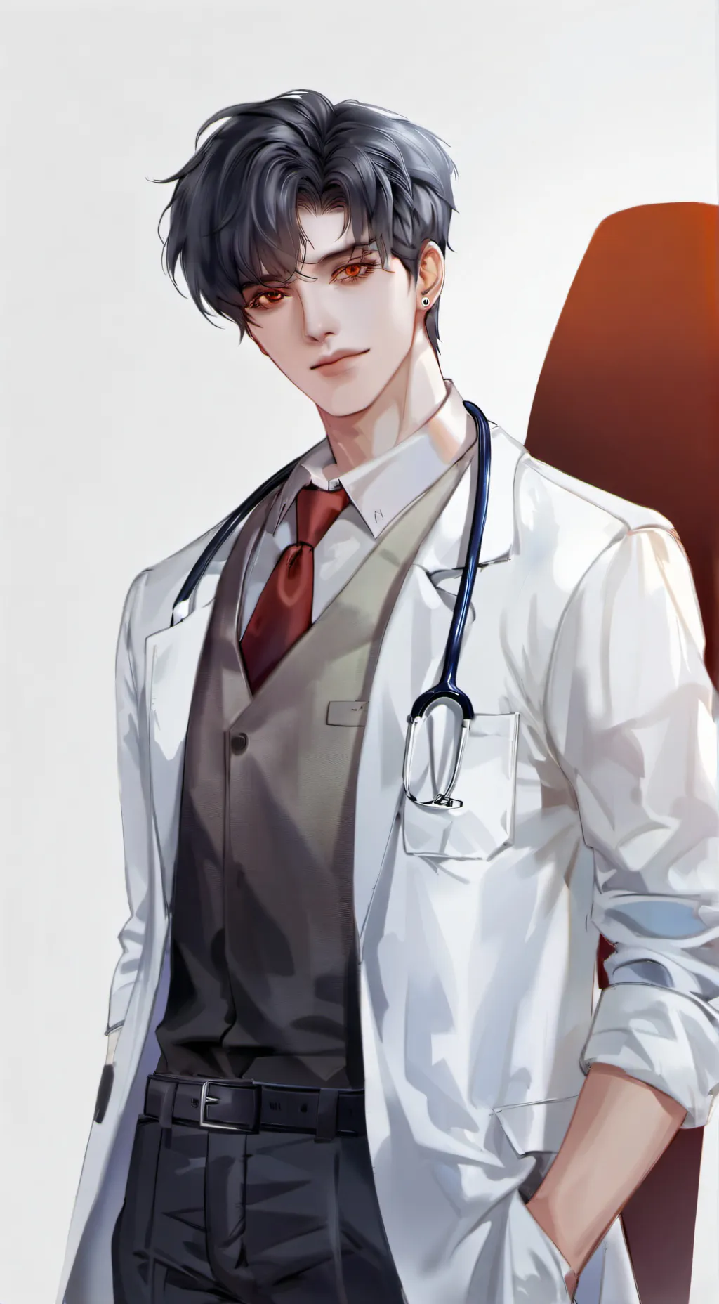 ai character: the vet background