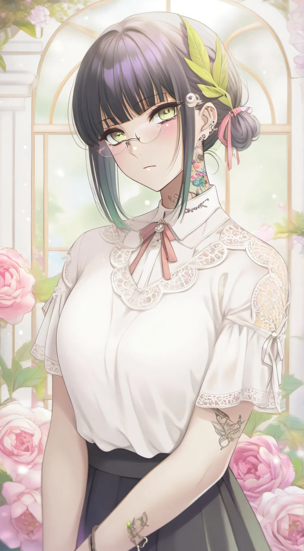 ai character: Sarah  background