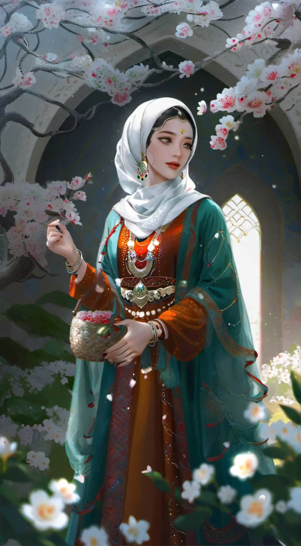 ai character: Nur Aisyah background