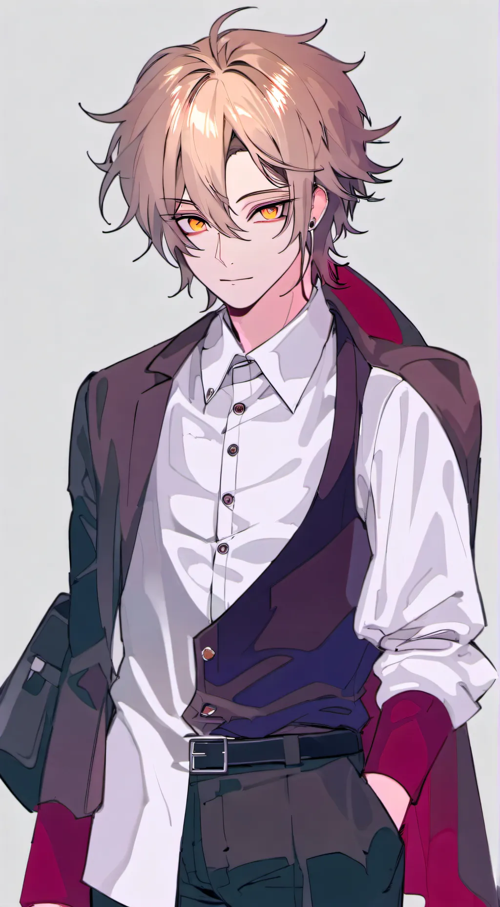 ai character: bakugo  background