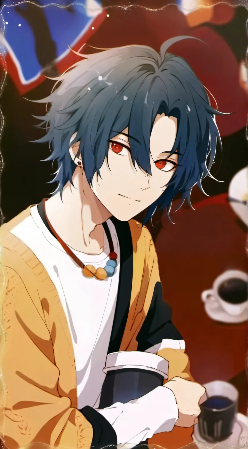 ai character: oliver  background